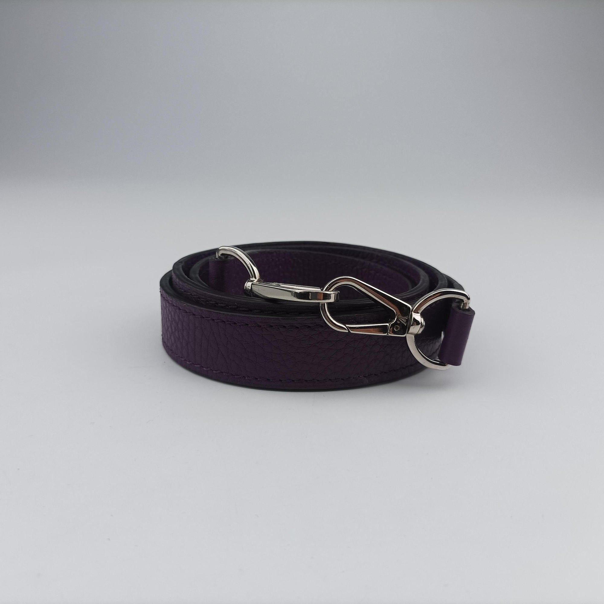Secondhand Louis Vuitton Parnassea Alma PM Violet Taurillon Leather M48881 shoulderbag | stylenewstar