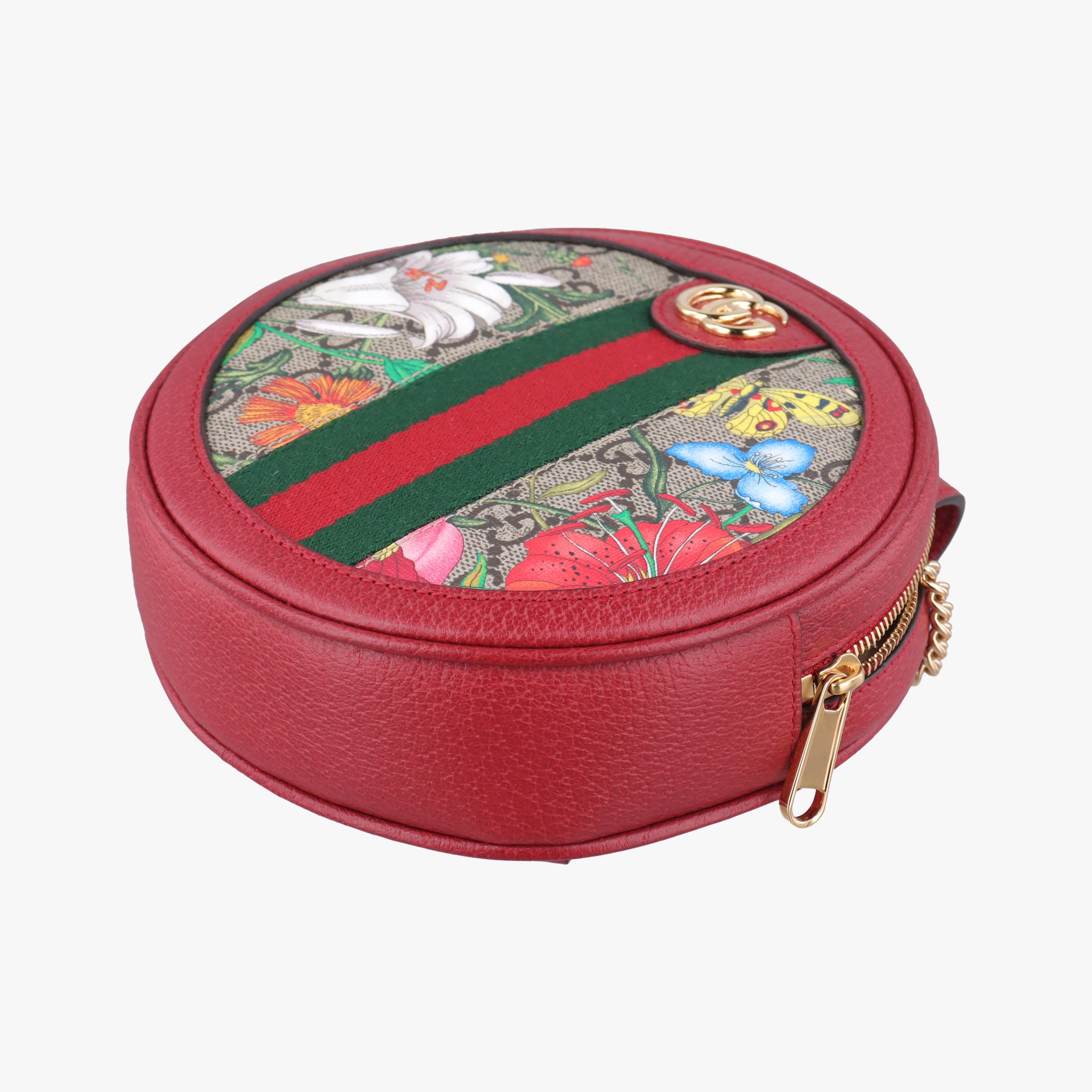 Pre-owned Gucci Ophidia Multicolour PVC coated canvas×Leather 598661 backpack/rucksack | stylenewstar