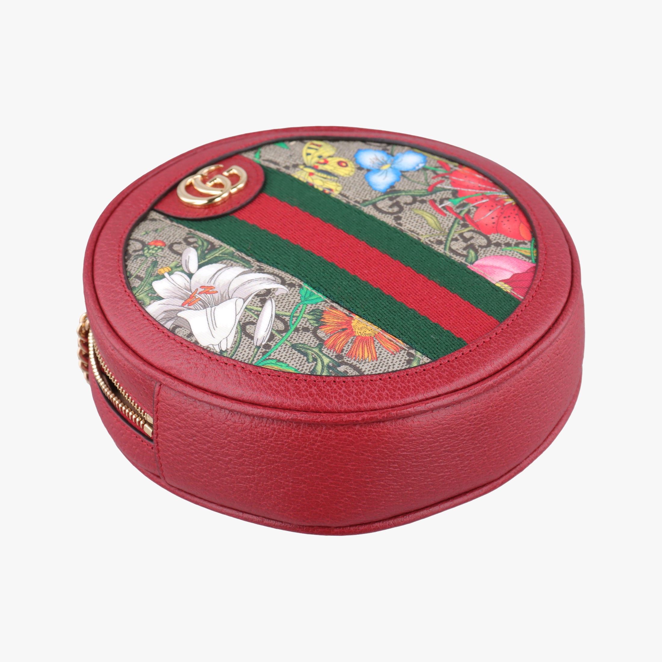 Pre-owned Gucci Ophidia Multicolour PVC coated canvas×Leather 598661 backpack/rucksack | stylenewstar