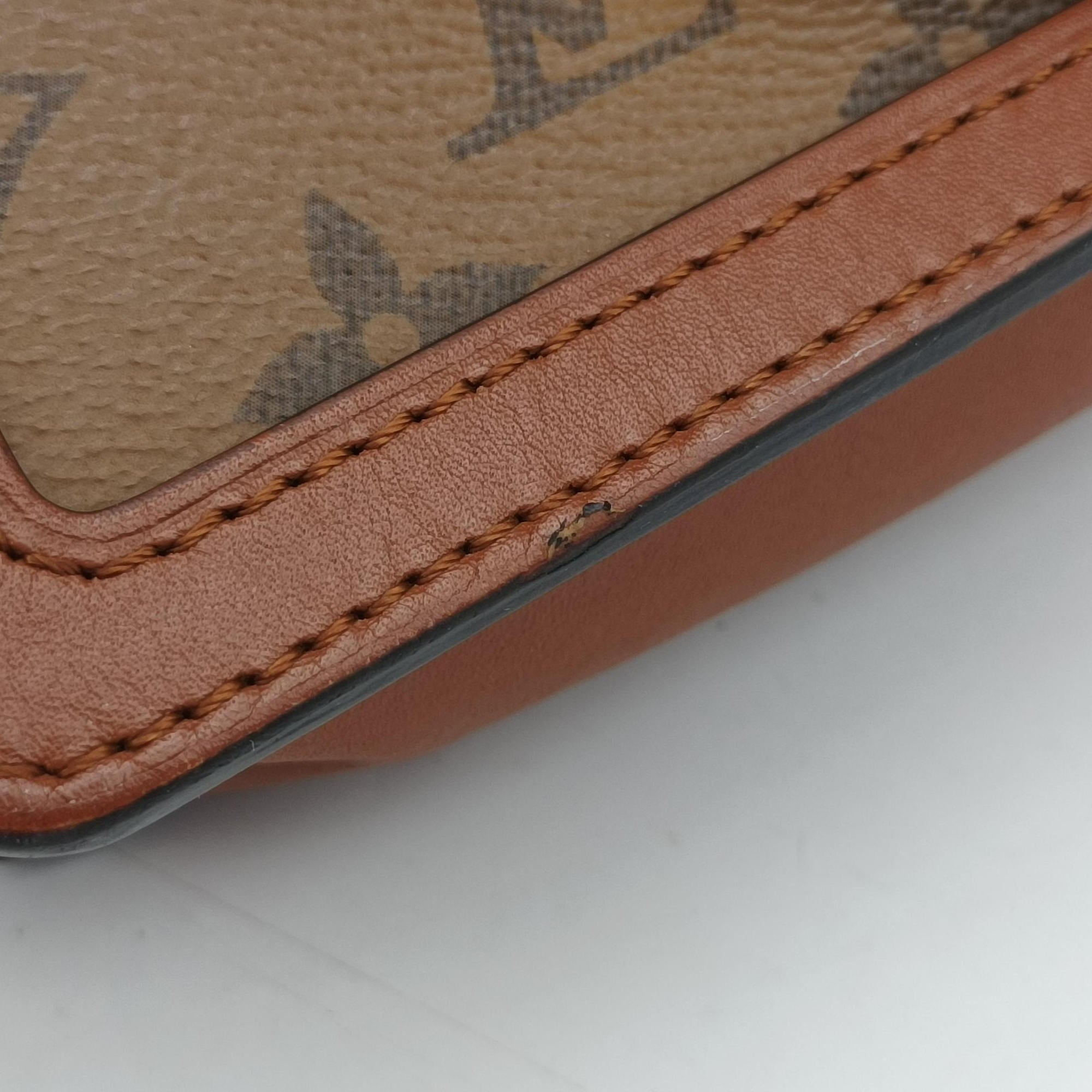 Vintage Louis Vuitton DAUPHINE brown monogram reverse M44586 bum bag/waist bag | stylenewstar