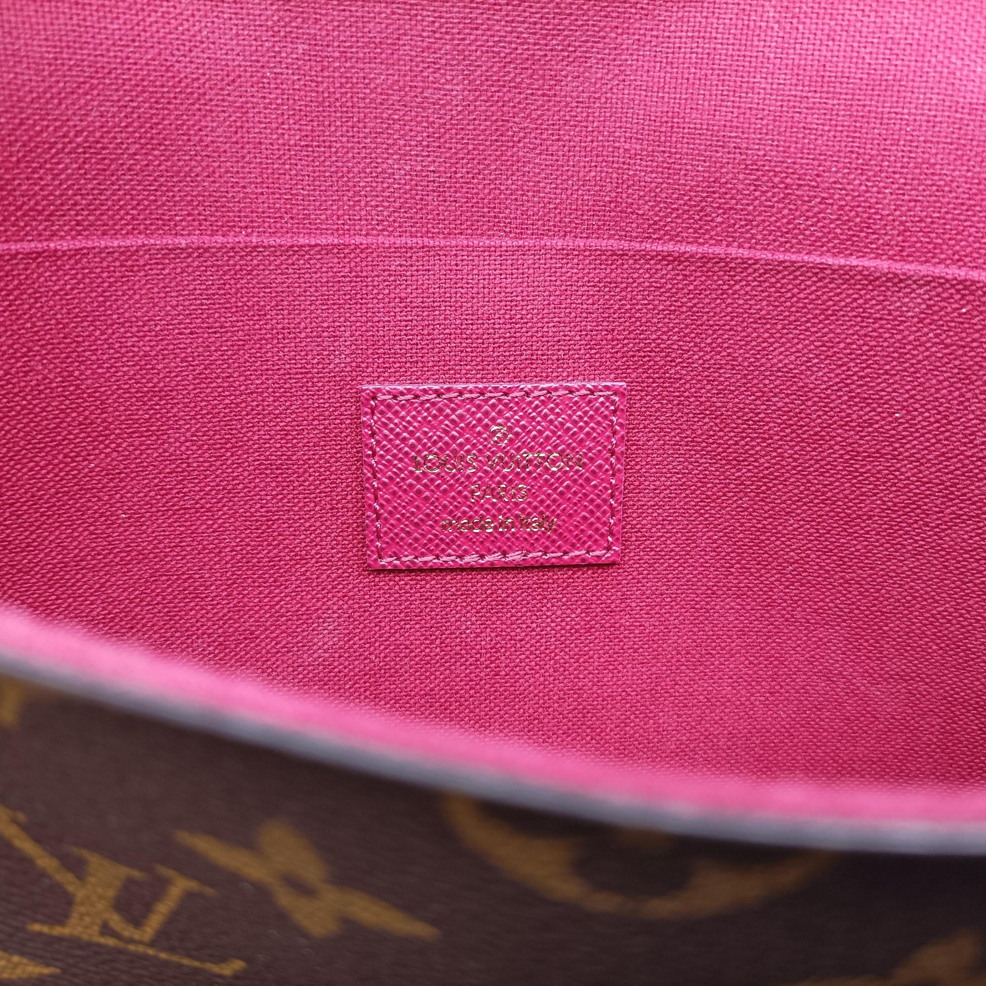Secondhand Louis Vuitton Pochette Felicie Brown Monogram Canvas M61276 shoulderbag | stylenewstar