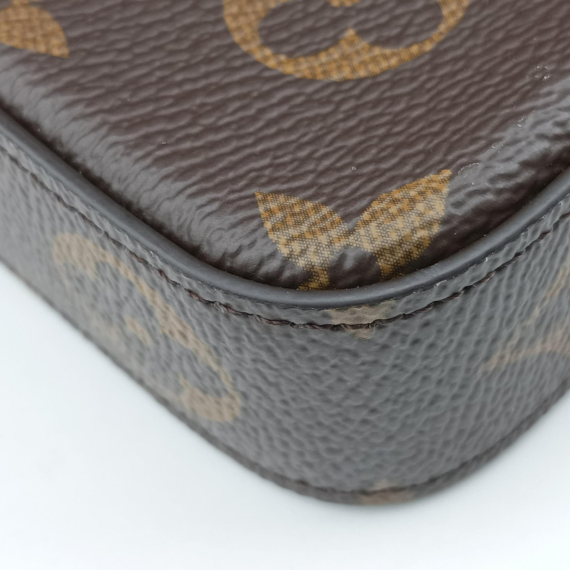 Secondhand Louis Vuitton Pochette Felicie Brown Monogram Canvas M61276 shoulderbag | stylenewstar