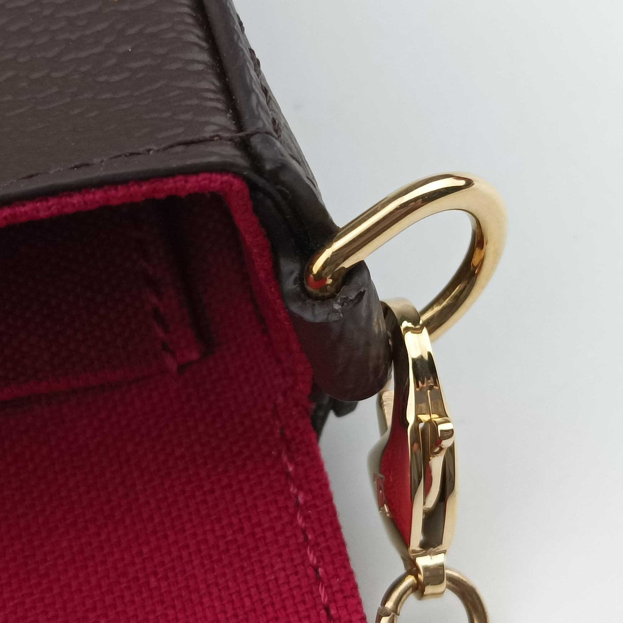 Secondhand Louis Vuitton Pochette Felicie Brown Monogram Canvas M61276 shoulderbag | stylenewstar