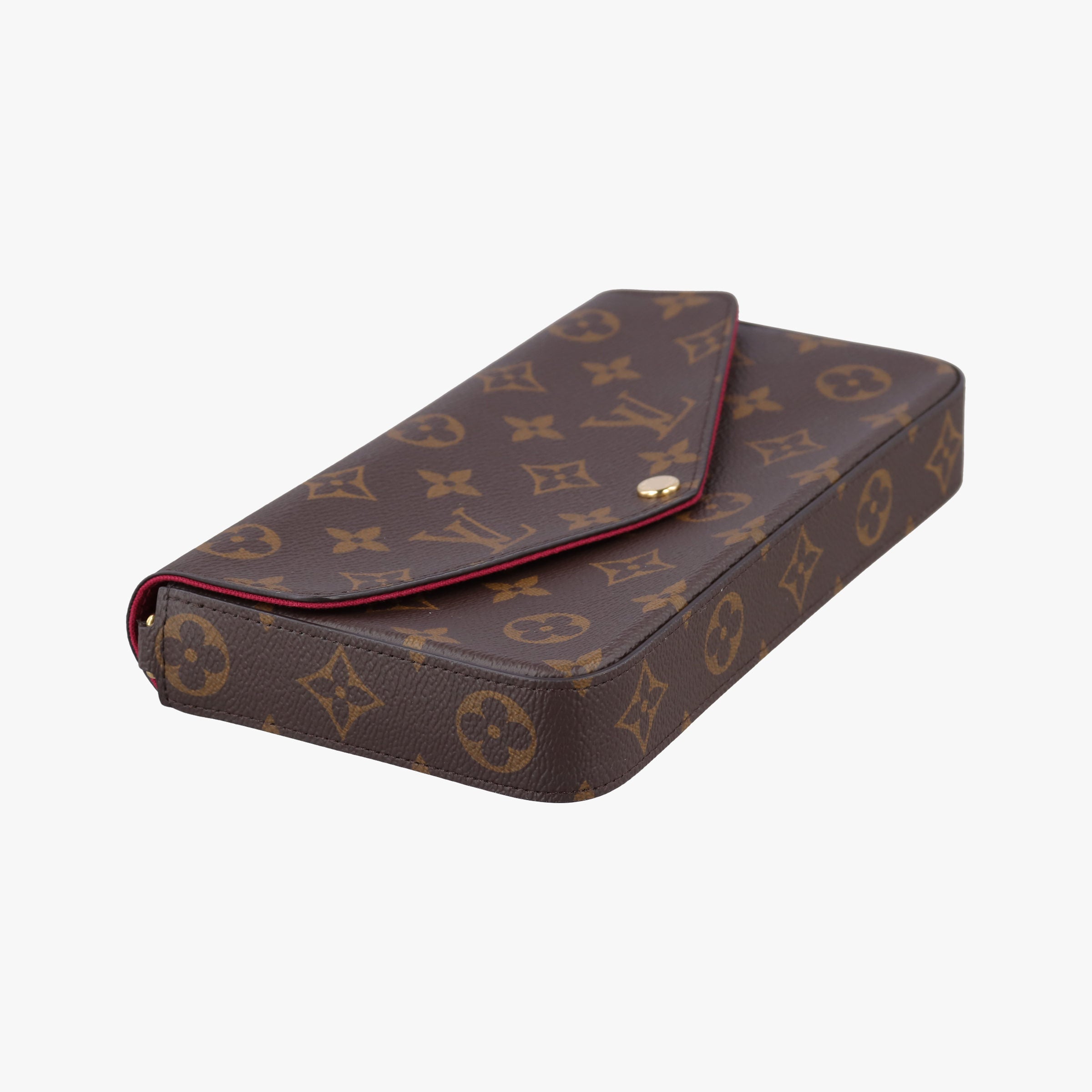 Secondhand Louis Vuitton Pochette Felicie Brown Monogram Canvas M61276 shoulderbag | stylenewstar
