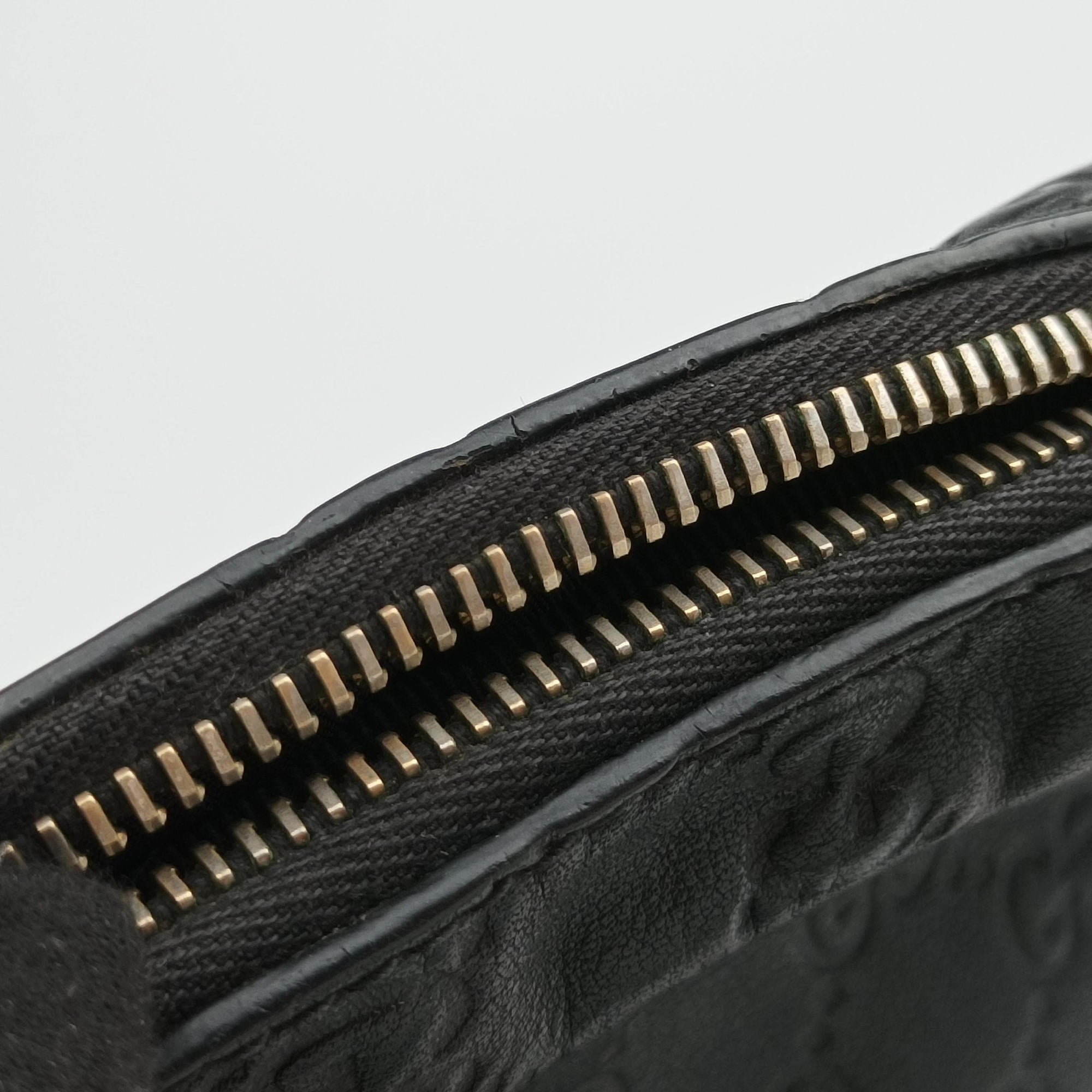 Pre-owned Gucci GG Imprime Messenger Black Leather 201448 shoulderbag | stylenewstar
