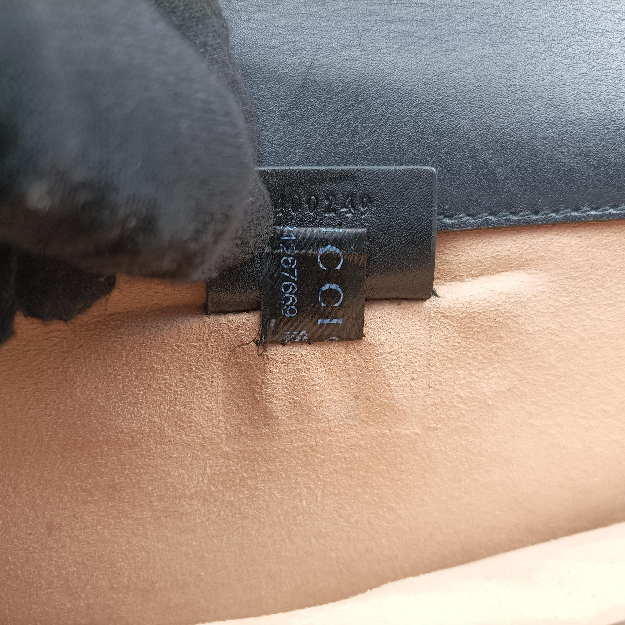Pre-owned Gucci Dionysus Black Leather 400249 shoulderbag | stylenewstar
