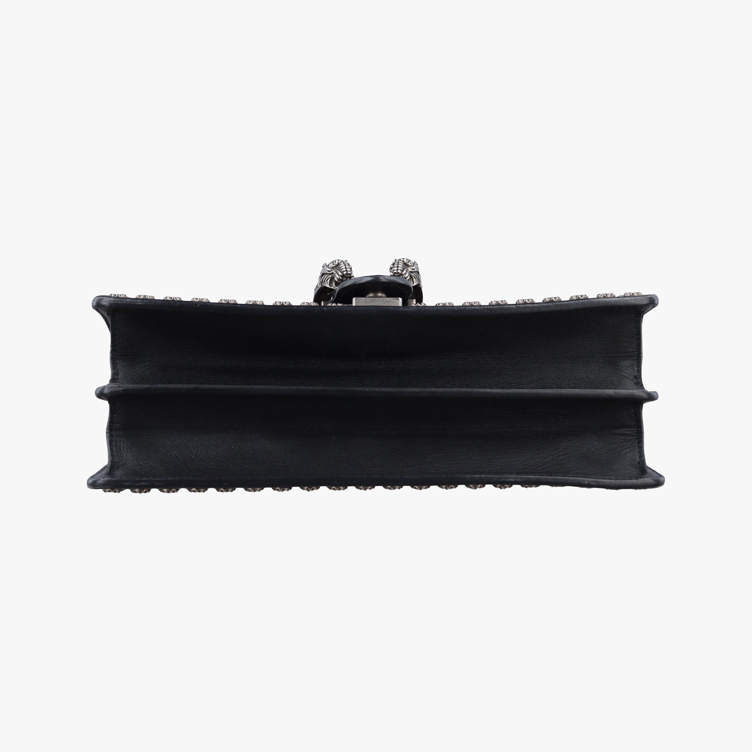 Pre-owned Gucci Dionysus Black Leather 400249 shoulderbag | stylenewstar