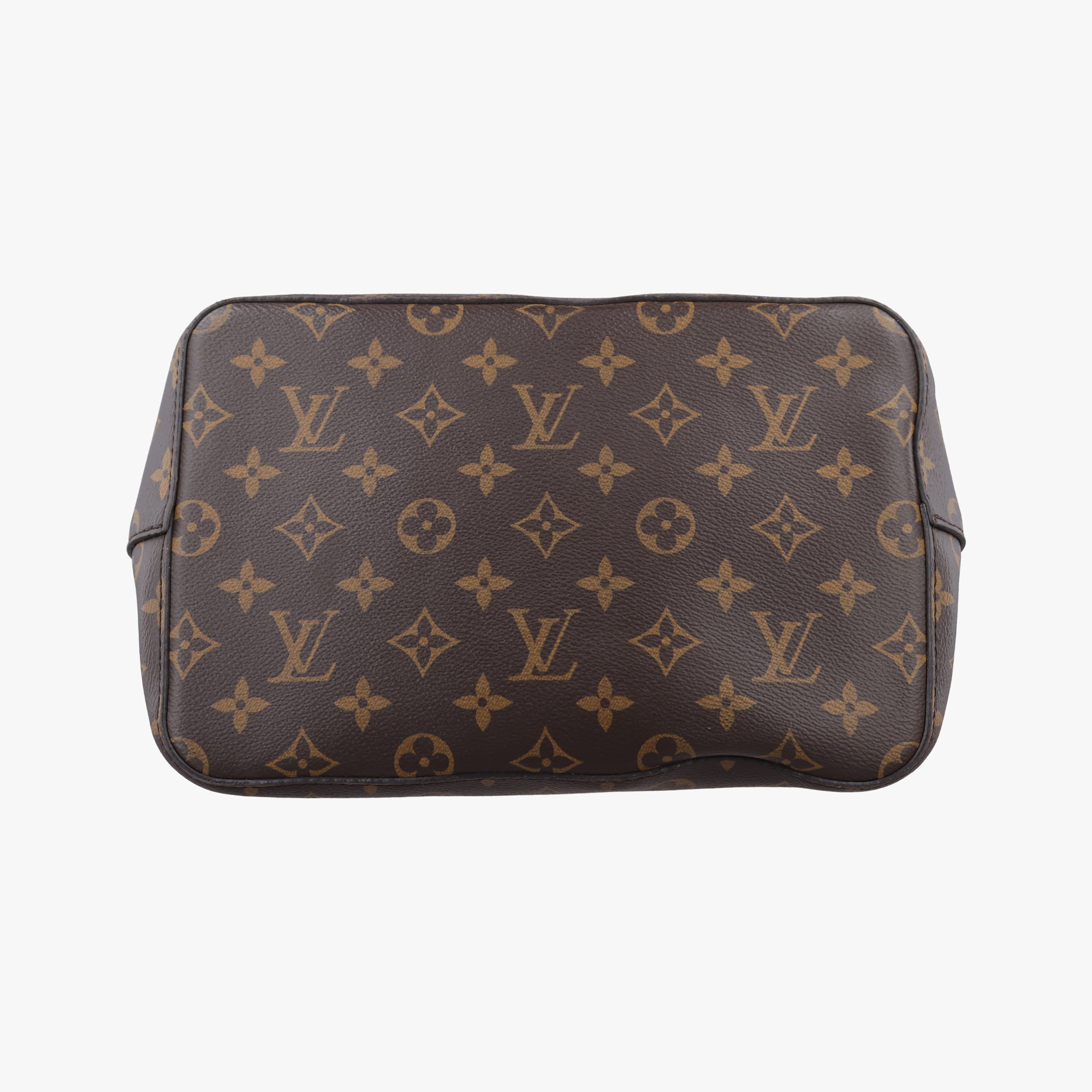 Pre-owned Louis Vuitton NeoNoe BROWN×Rose Poodle Monogram Canvas M44022 shoulderbag | stylenewstar