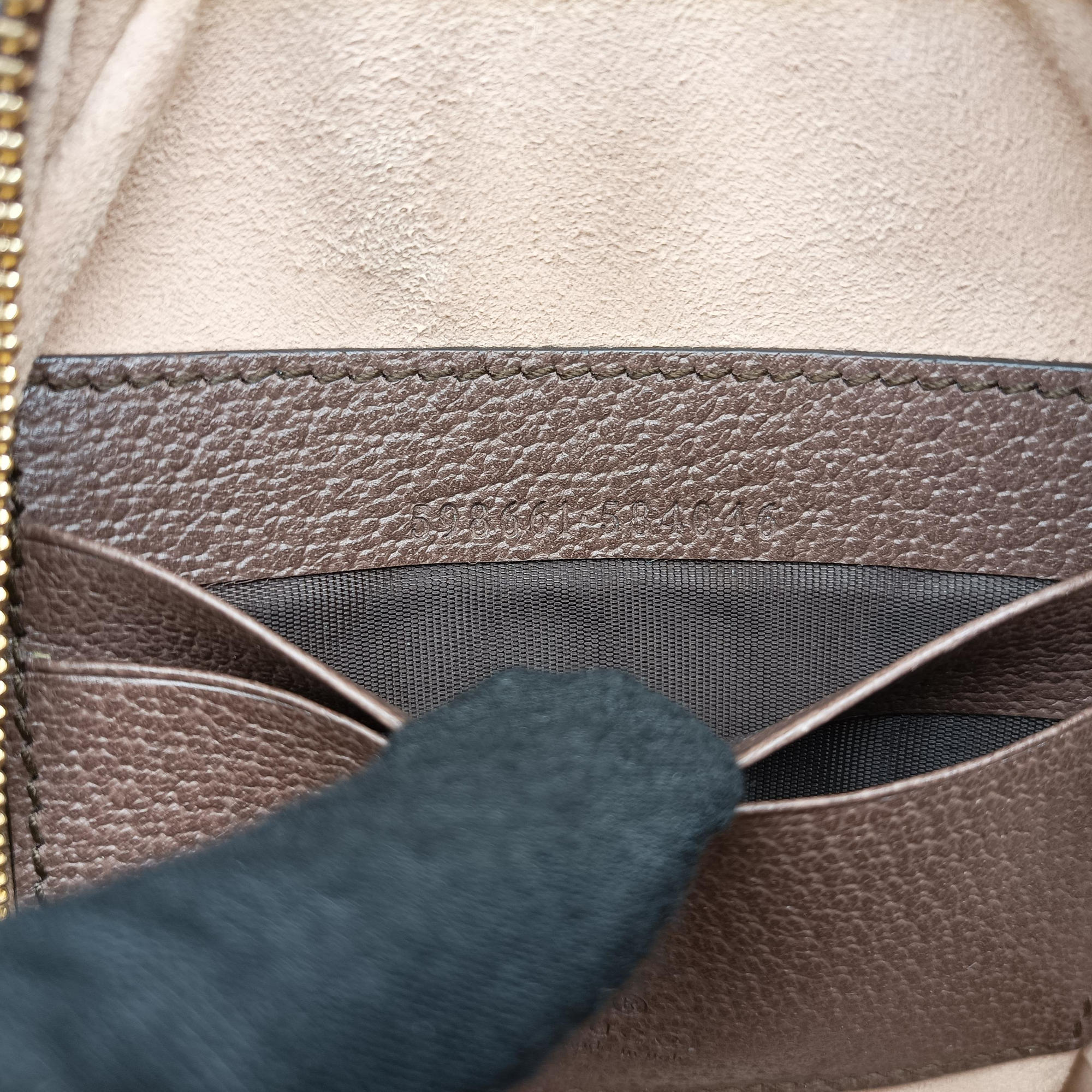 Secondhand Gucci Ophidia Brown×beige×multi PVC coated canvas×Leather 598661 backpack/rucksack | stylenewstar