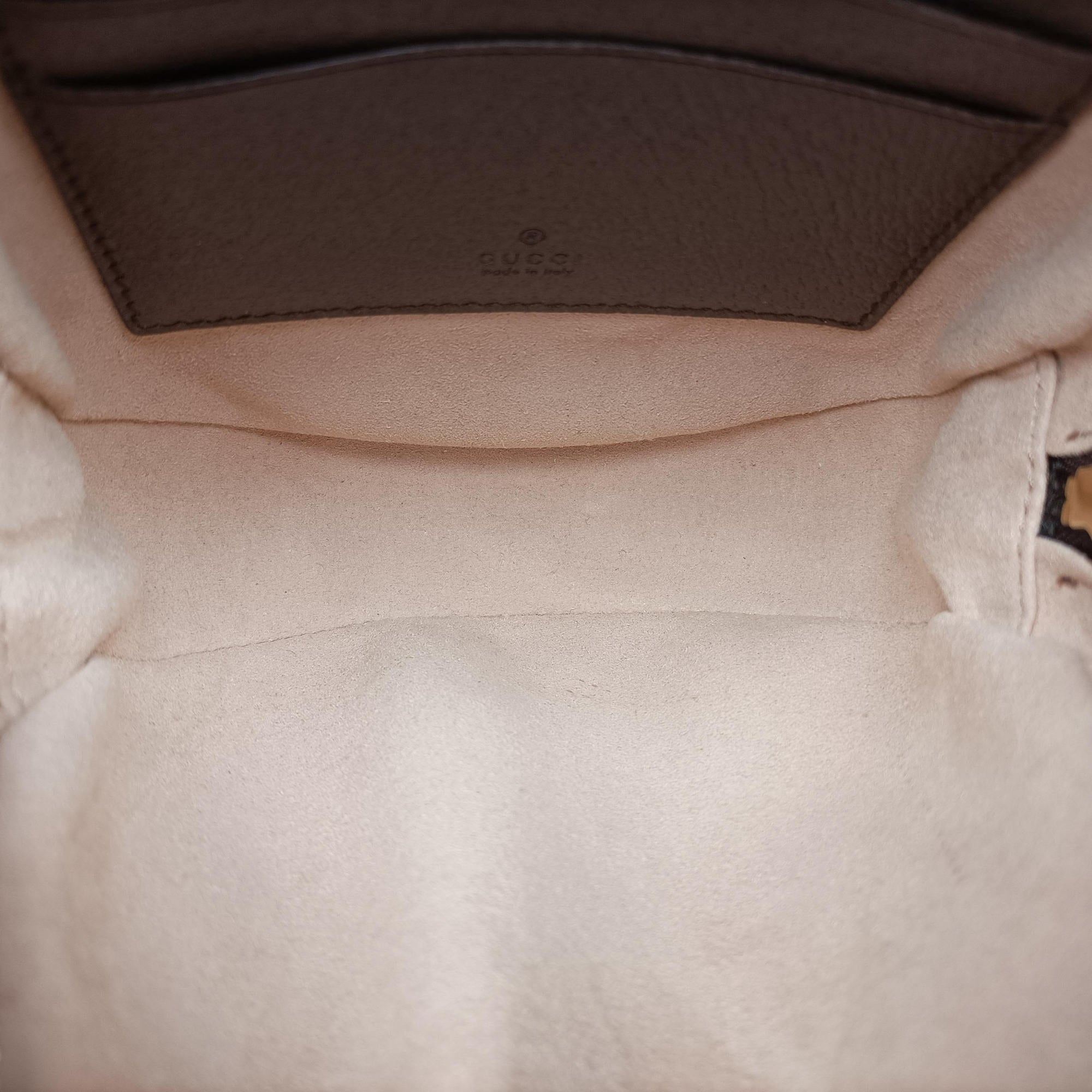 Secondhand Gucci Ophidia Brown×beige×multi PVC coated canvas×Leather 598661 backpack/rucksack | stylenewstar