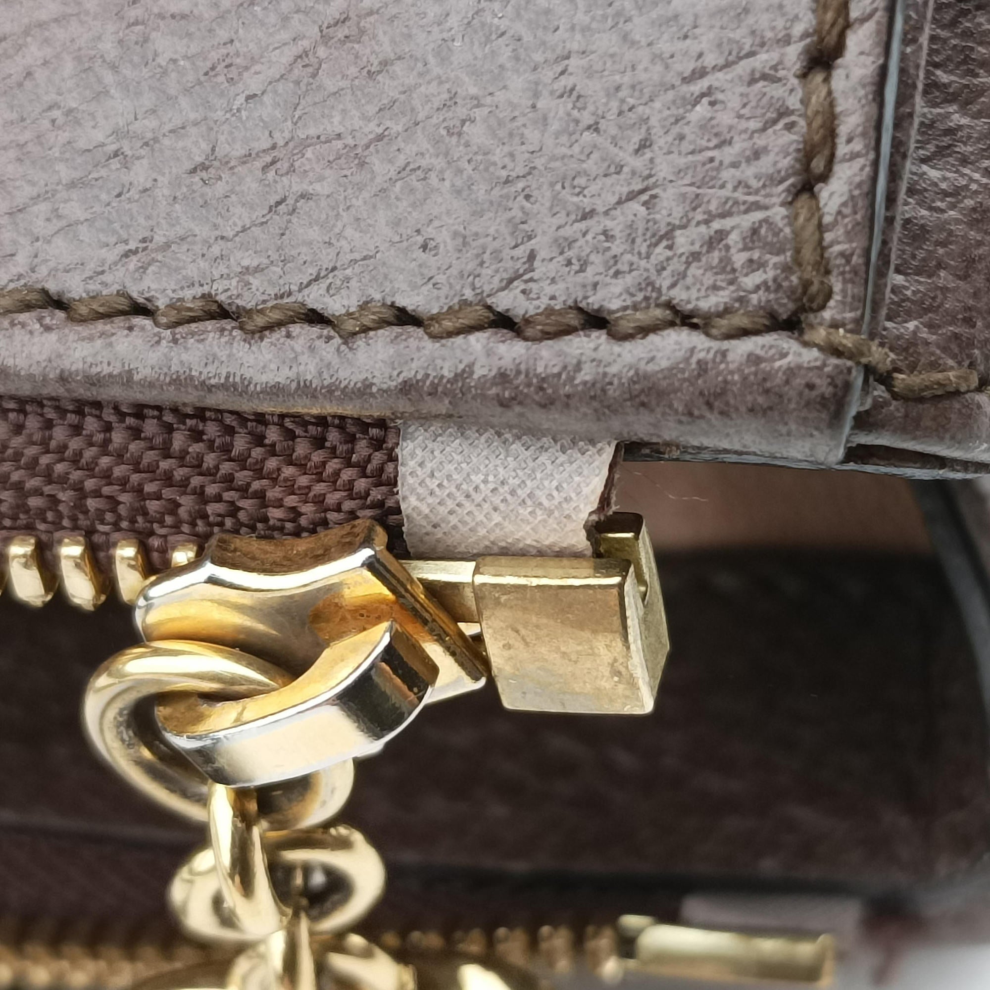 Pre-owned Gucci Ophidia brown×red×green PVC coated canvas×Leather 547551 shoulderbag | stylenewstar