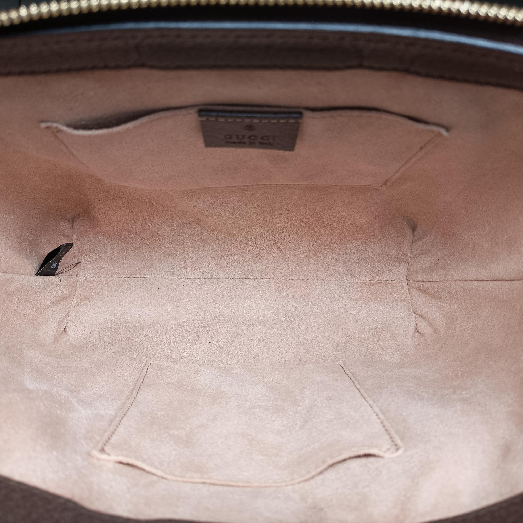 Pre-owned Gucci Ophidia brown×red×green PVC coated canvas×Leather 547551 shoulderbag | stylenewstar