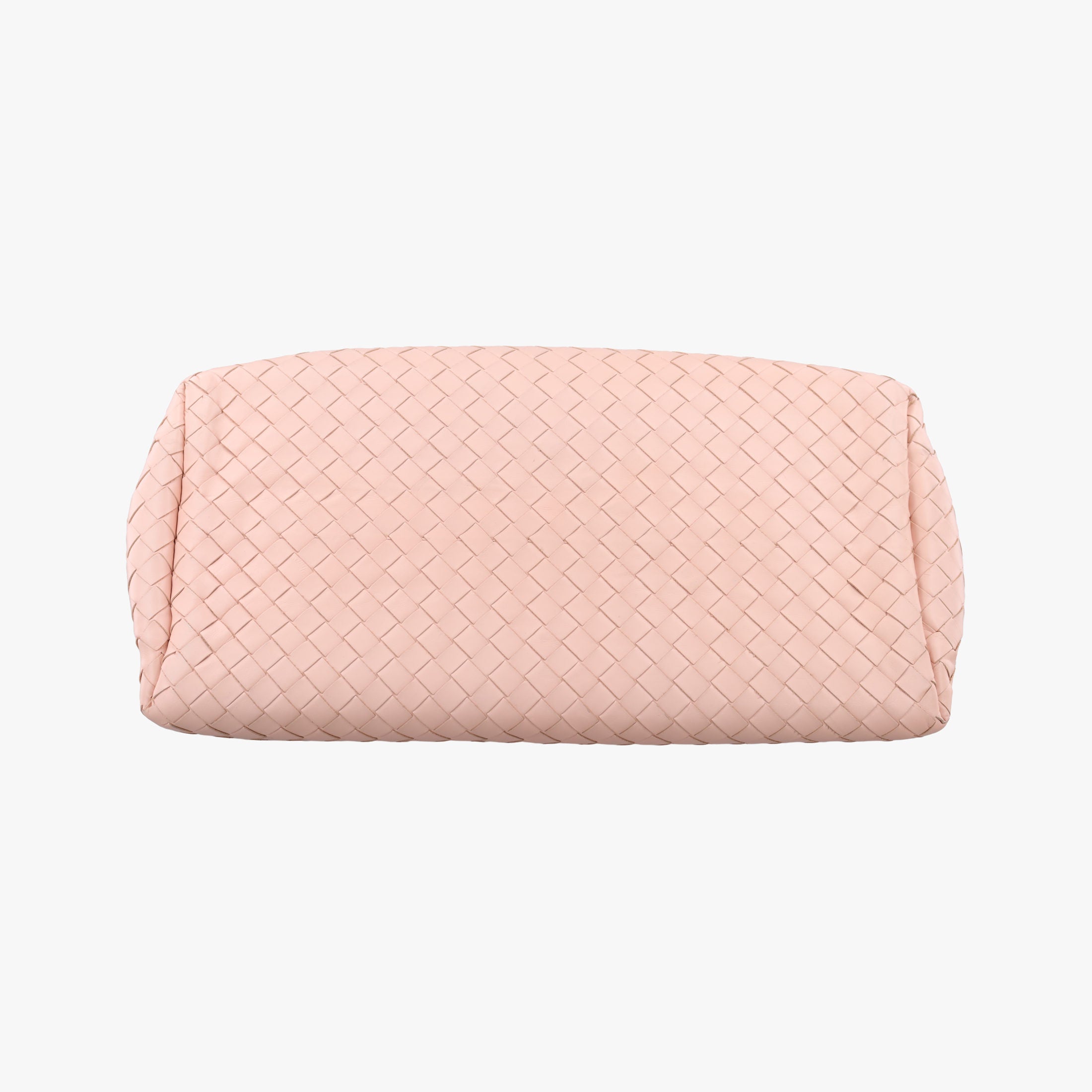 Vintage Bottega Veneta Roma Intrecciato Pink lambskin  shoulderbag | stylenewstar
