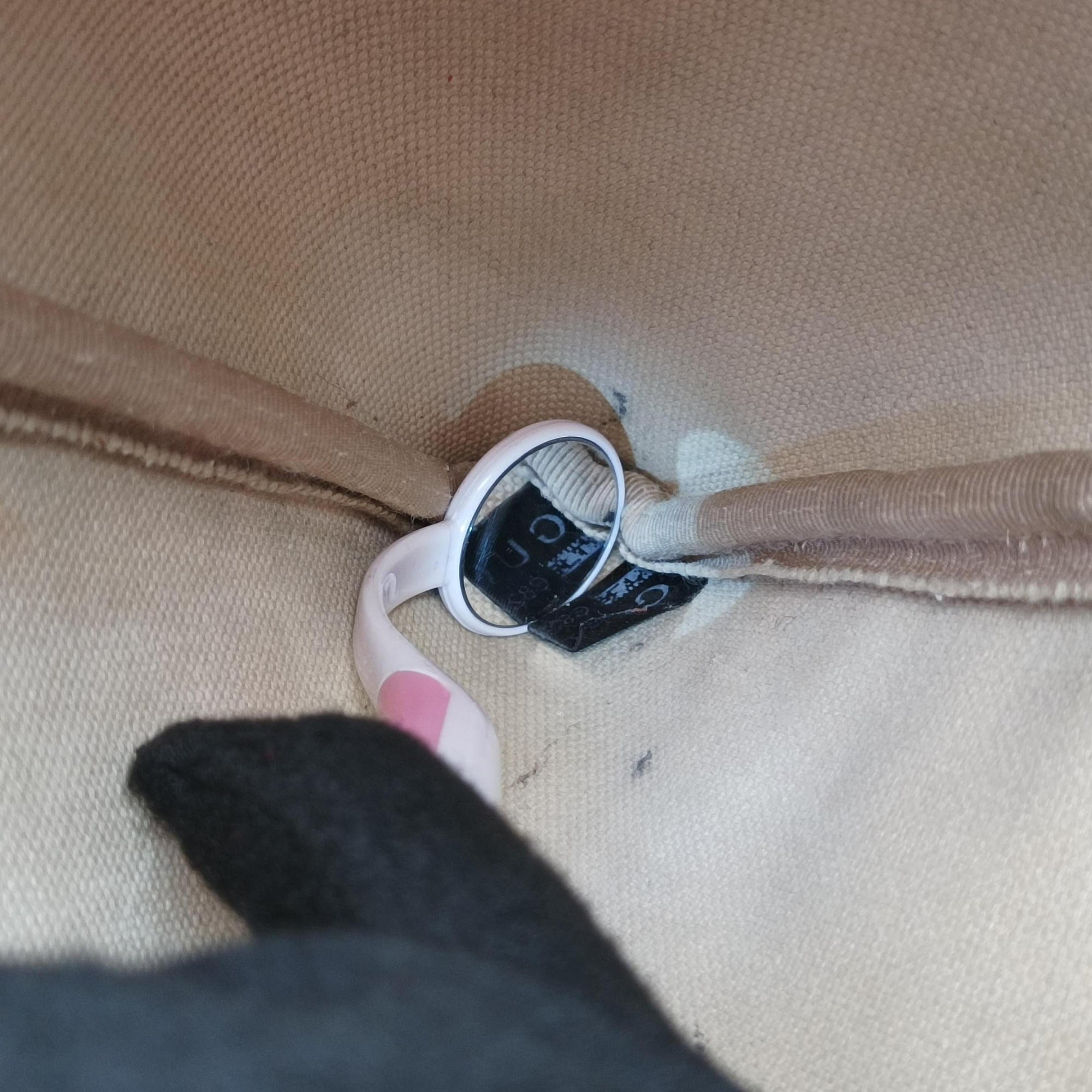 Pre-owned Gucci GG Plus GG Supreme Beige×Navy PVC coated canvas×Leather 201446 shoulderbag | stylenewstar