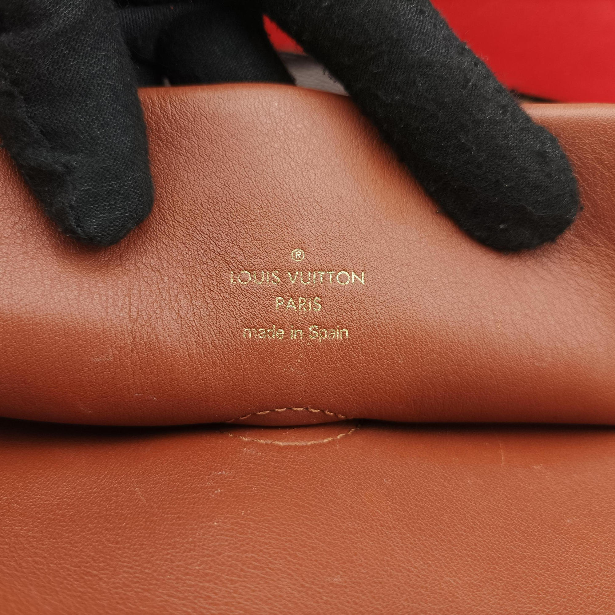 Pre-owned Louis Vuitton Tuileries Besace brown Monogram Canvas×calf leather M43157 shoulderbag | stylenewstar