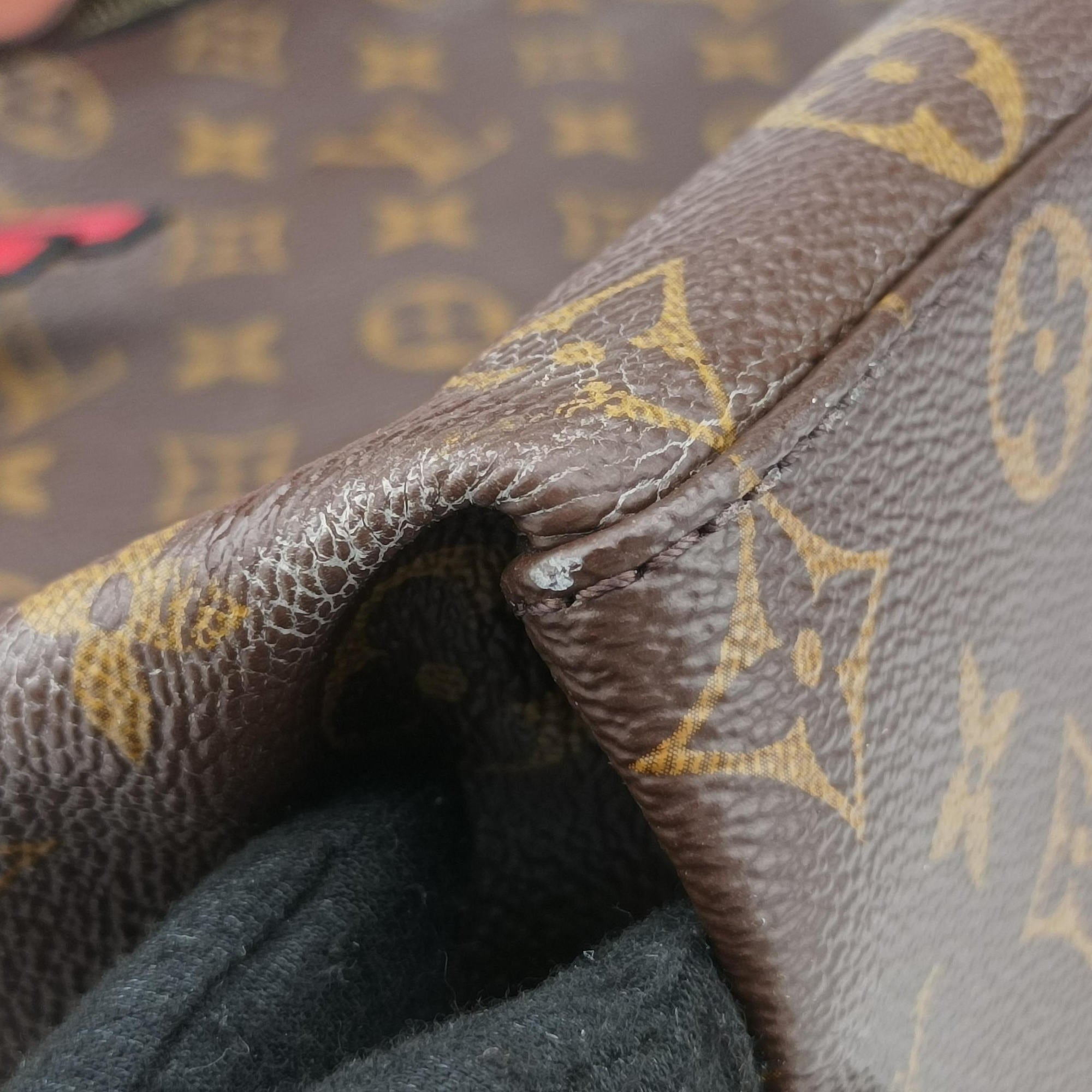 Pre-owned Louis Vuitton Tuileries Besace brown Monogram Canvas×calf leather M43157 shoulderbag | stylenewstar