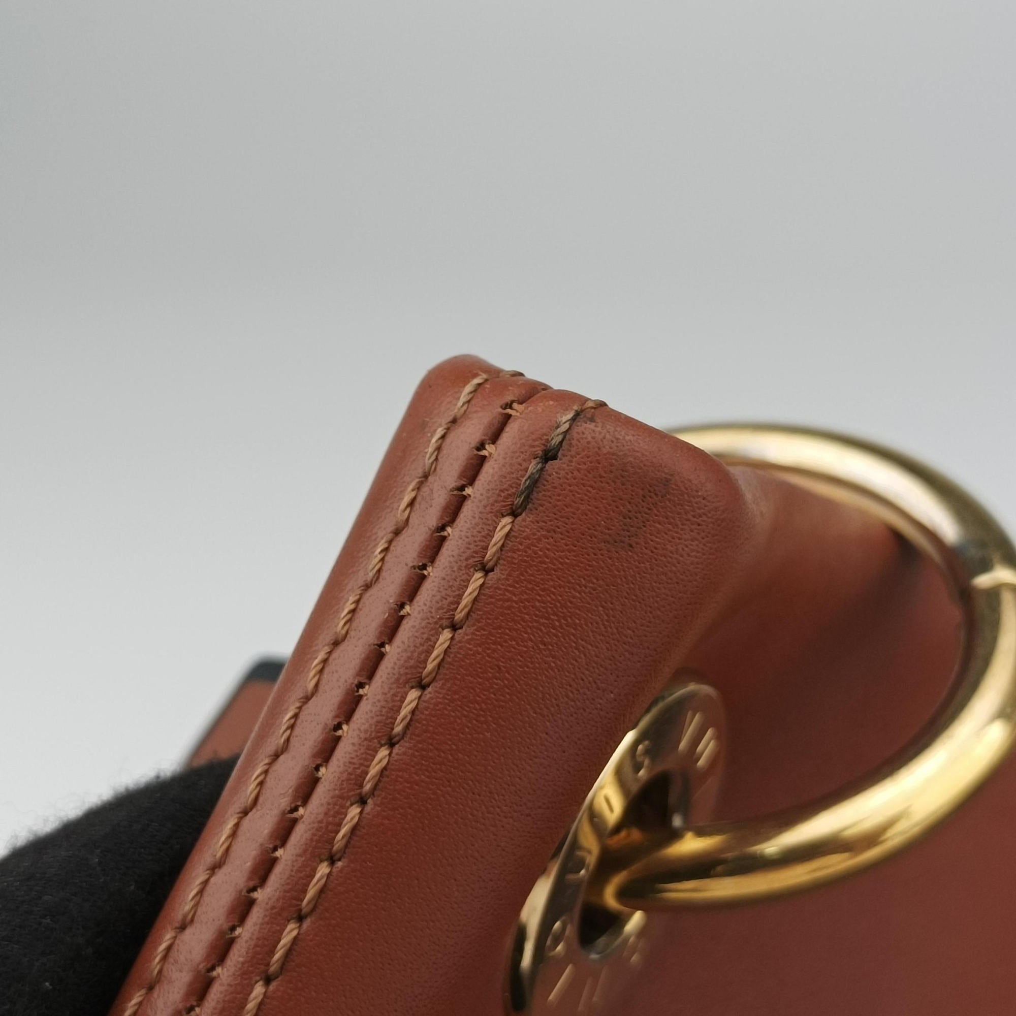 Pre-owned Louis Vuitton Tuileries Besace brown Monogram Canvas×calf leather M43157 shoulderbag | stylenewstar