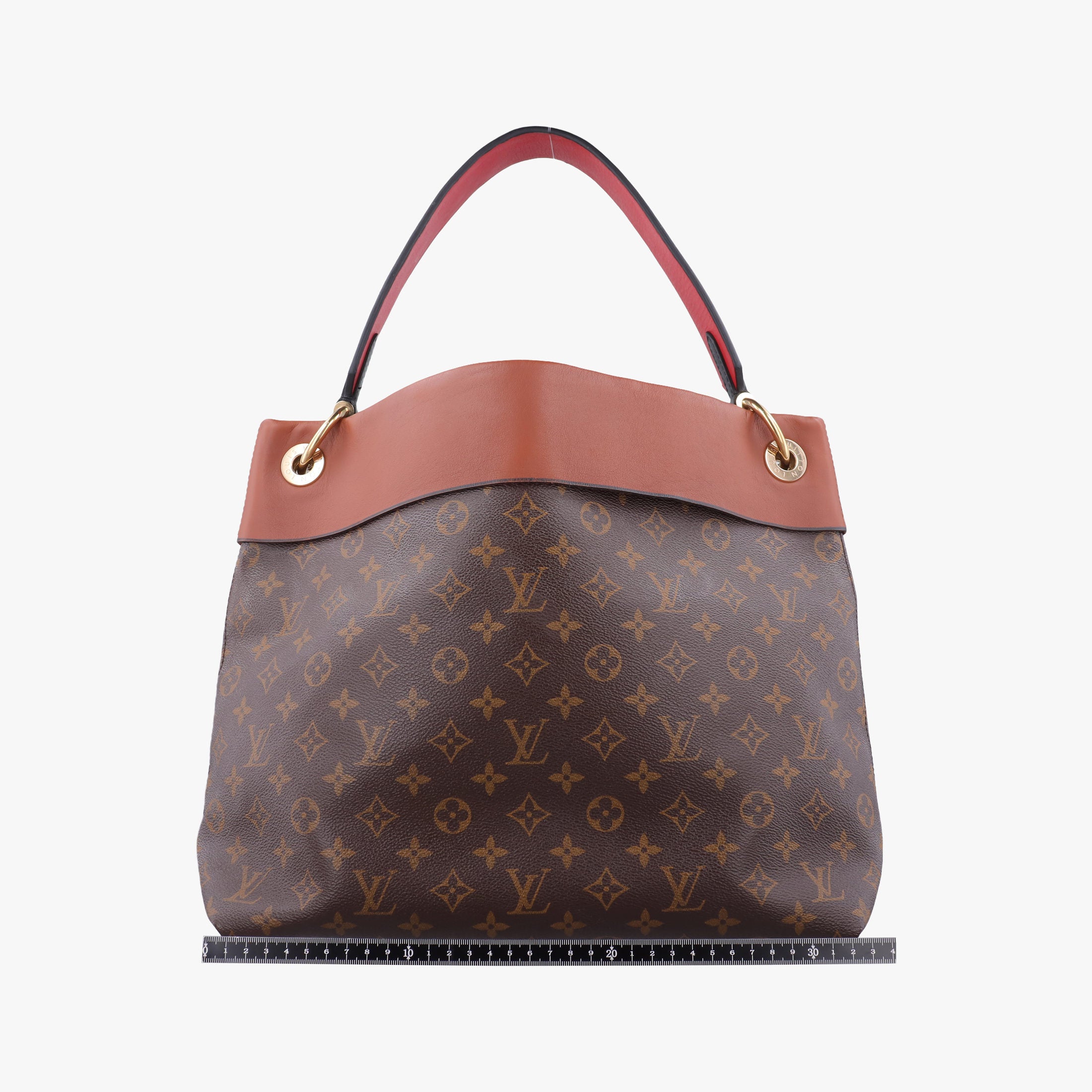 Pre-owned Louis Vuitton Tuileries Besace brown Monogram Canvas×calf leather M43157 shoulderbag | stylenewstar