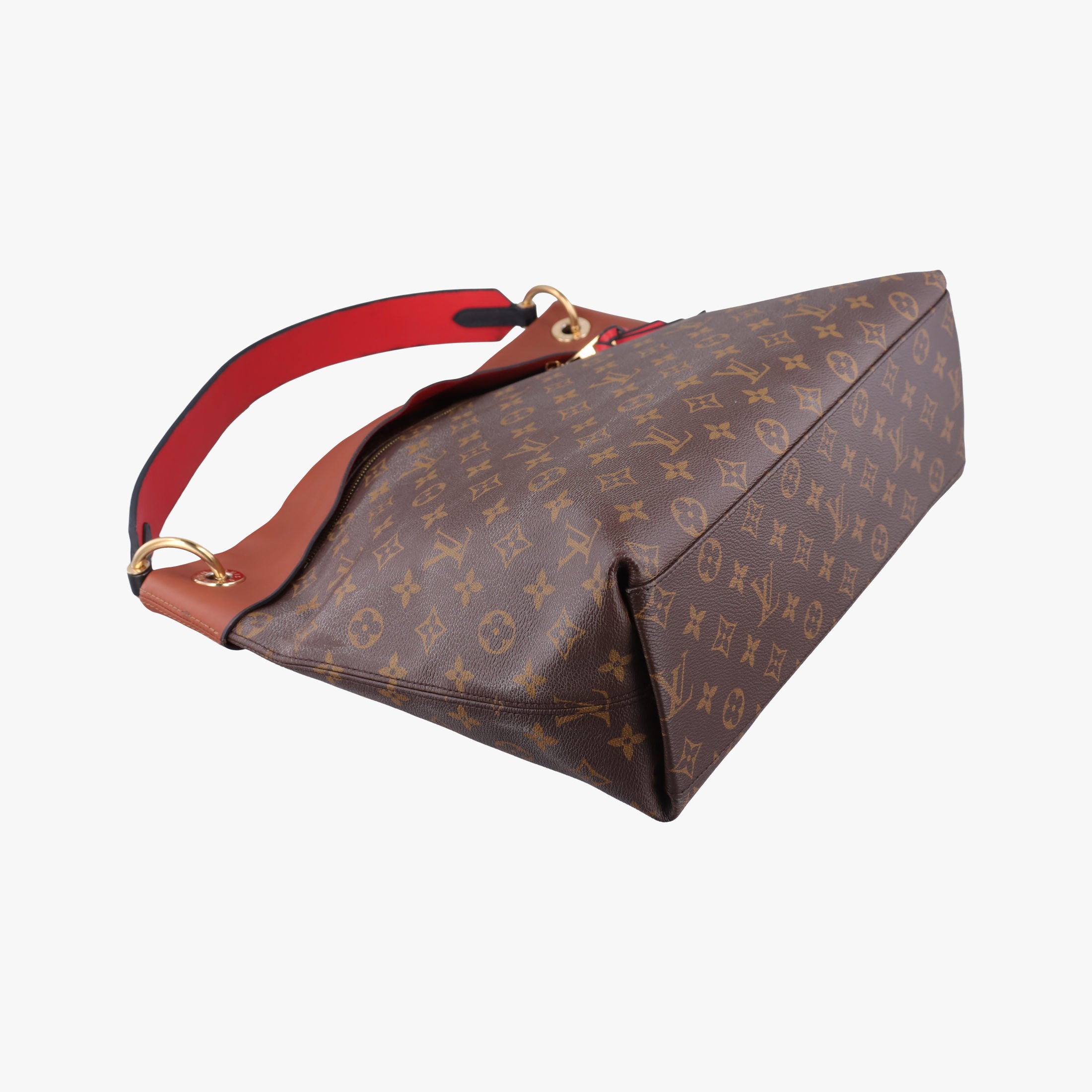 Pre-owned Louis Vuitton Tuileries Besace brown Monogram Canvas×calf leather M43157 shoulderbag | stylenewstar