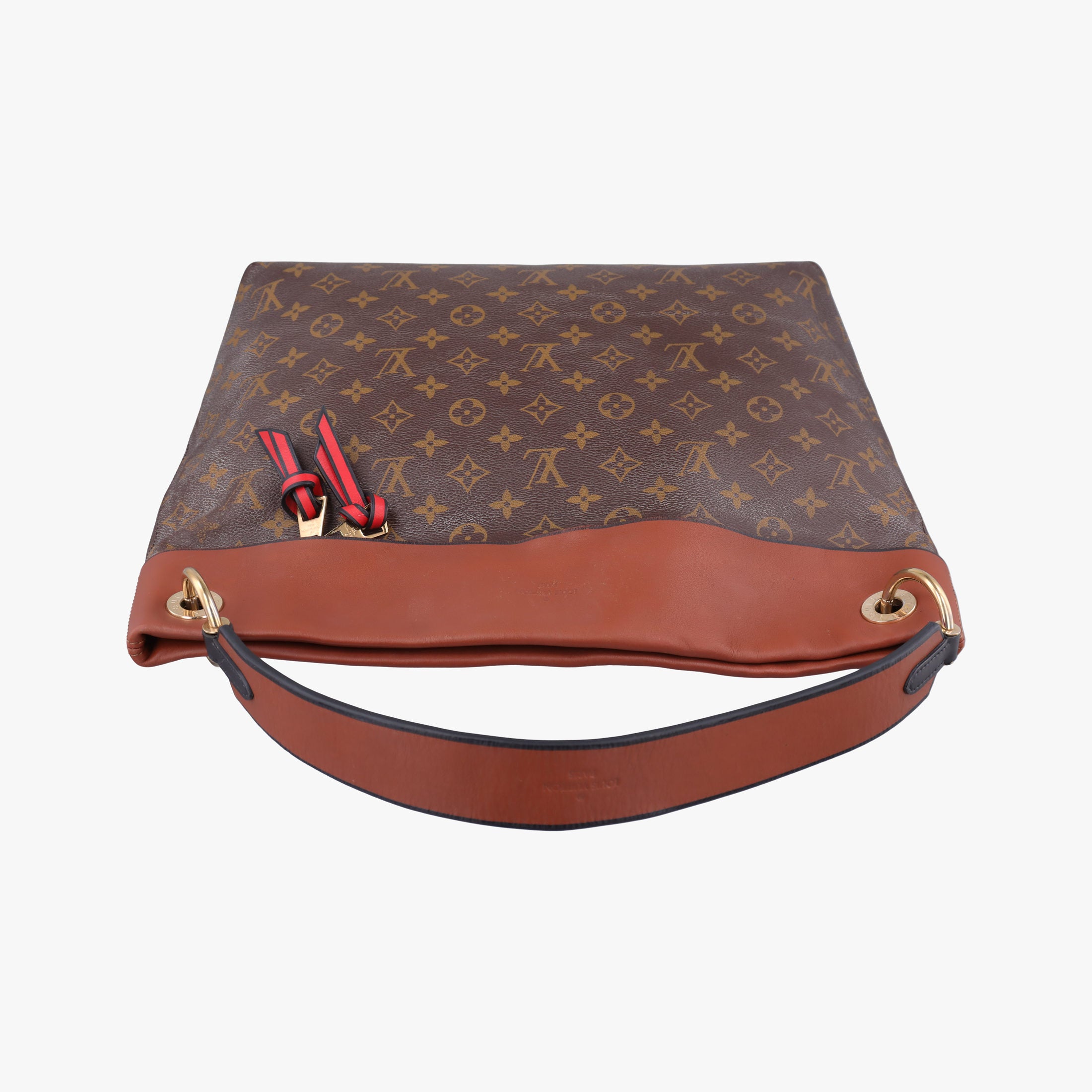 Pre-owned Louis Vuitton Tuileries Besace brown Monogram Canvas×calf leather M43157 shoulderbag | stylenewstar