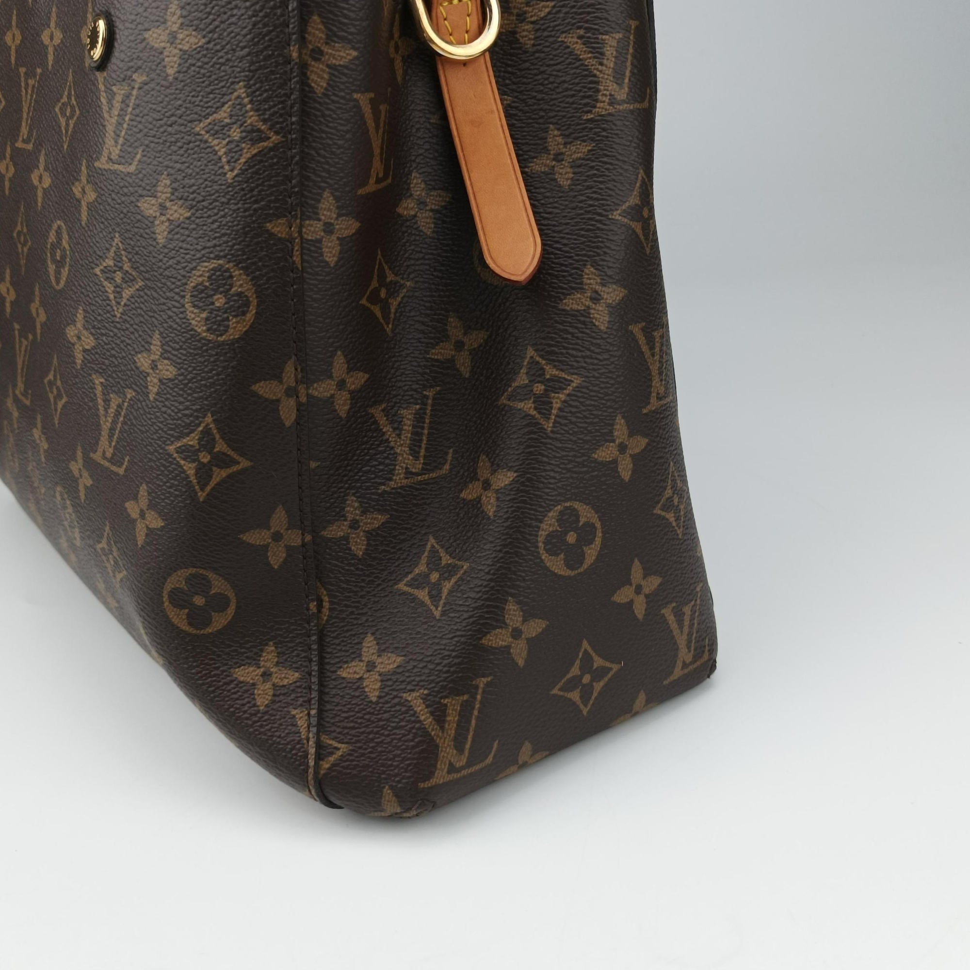 Pre-owned Louis Vuitton MONTAIGNE MM BROWN Monogram Canvas M41056 shoulderbag | stylenewstar
