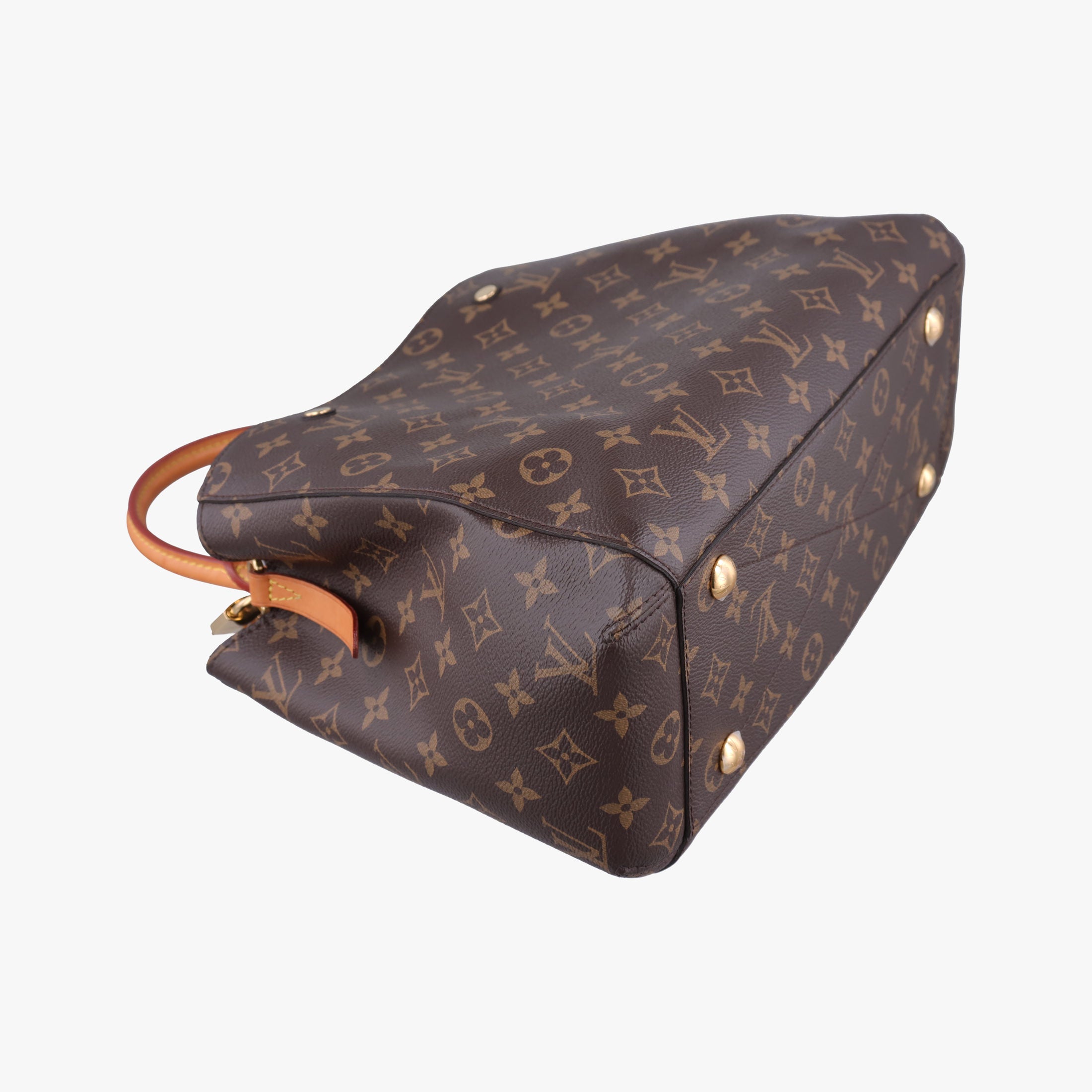 Pre-owned Louis Vuitton MONTAIGNE MM BROWN Monogram Canvas M41056 shoulderbag | stylenewstar