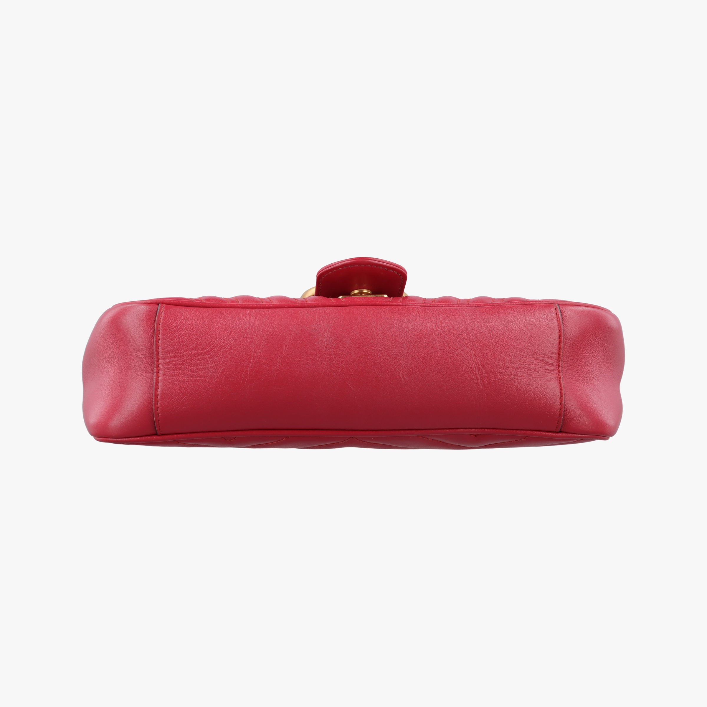 Vintage Gucci GG Marmont Red Leather 443497 shoulderbag | stylenewstar
