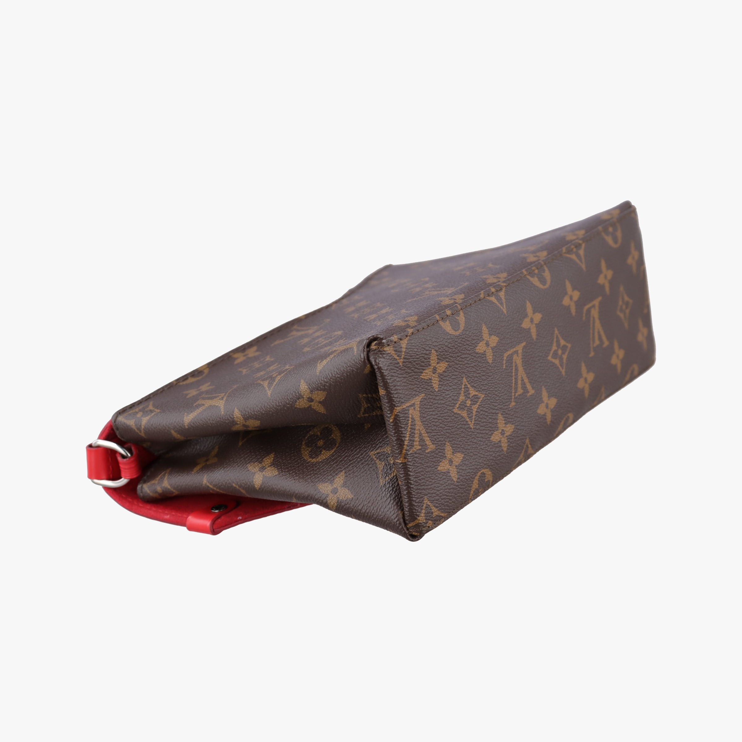 Secondhand Louis Vuitton SAINT MICHEL Brown×COQUELICOT Monogram Canvas×epi M44031 shoulderbag | stylenewstar