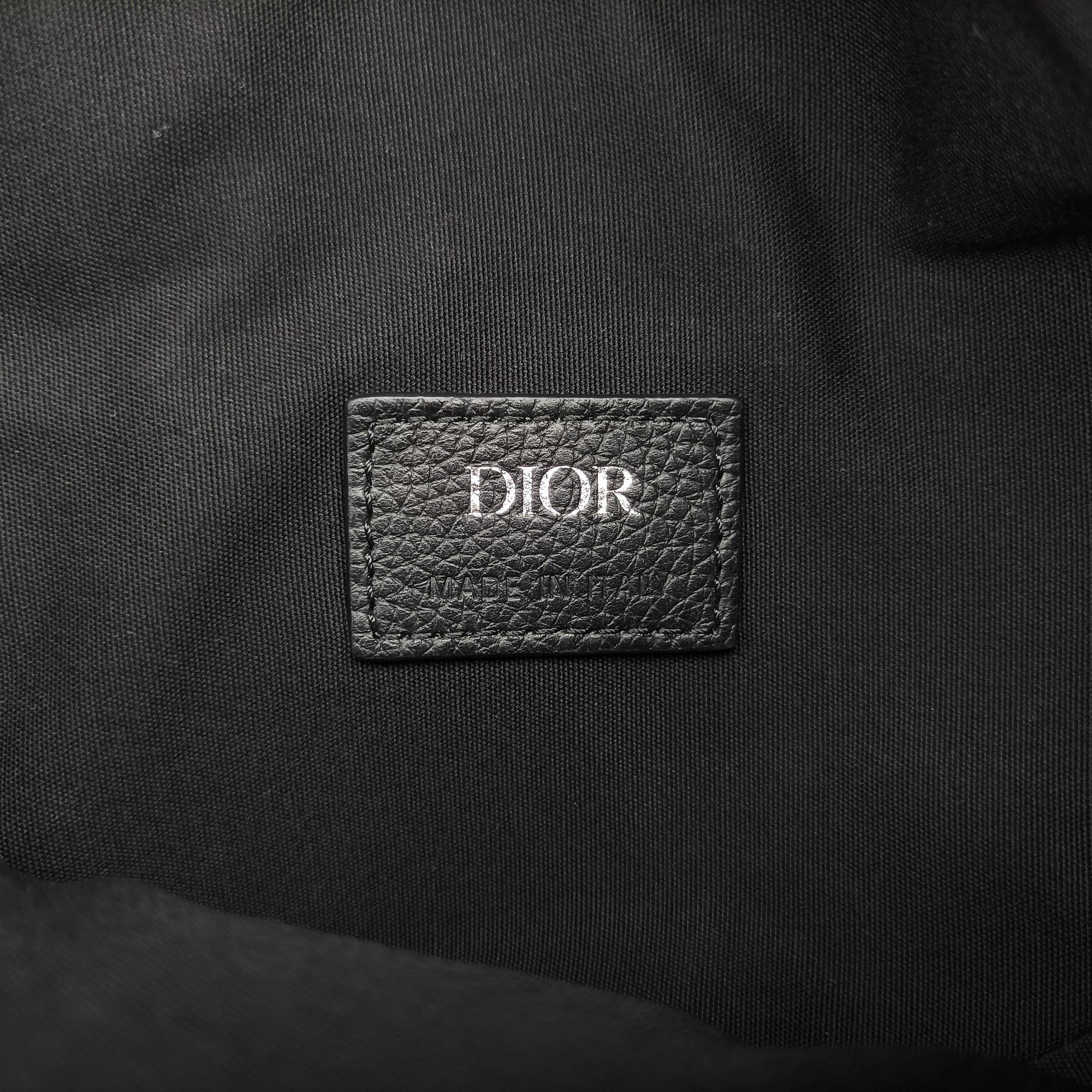 Vintage Christian Dior Saddle Black Leather  bum bag/waist bag | stylenewstar