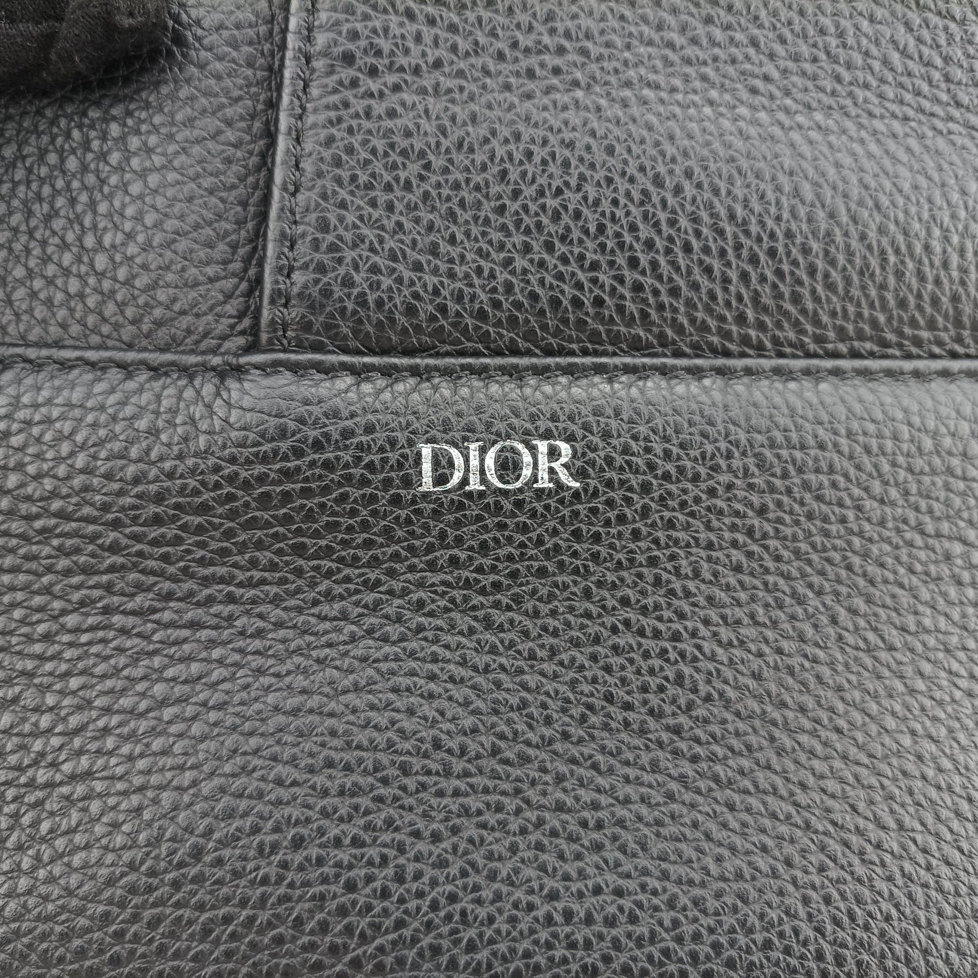 Vintage Christian Dior Saddle Black Leather  bum bag/waist bag | stylenewstar