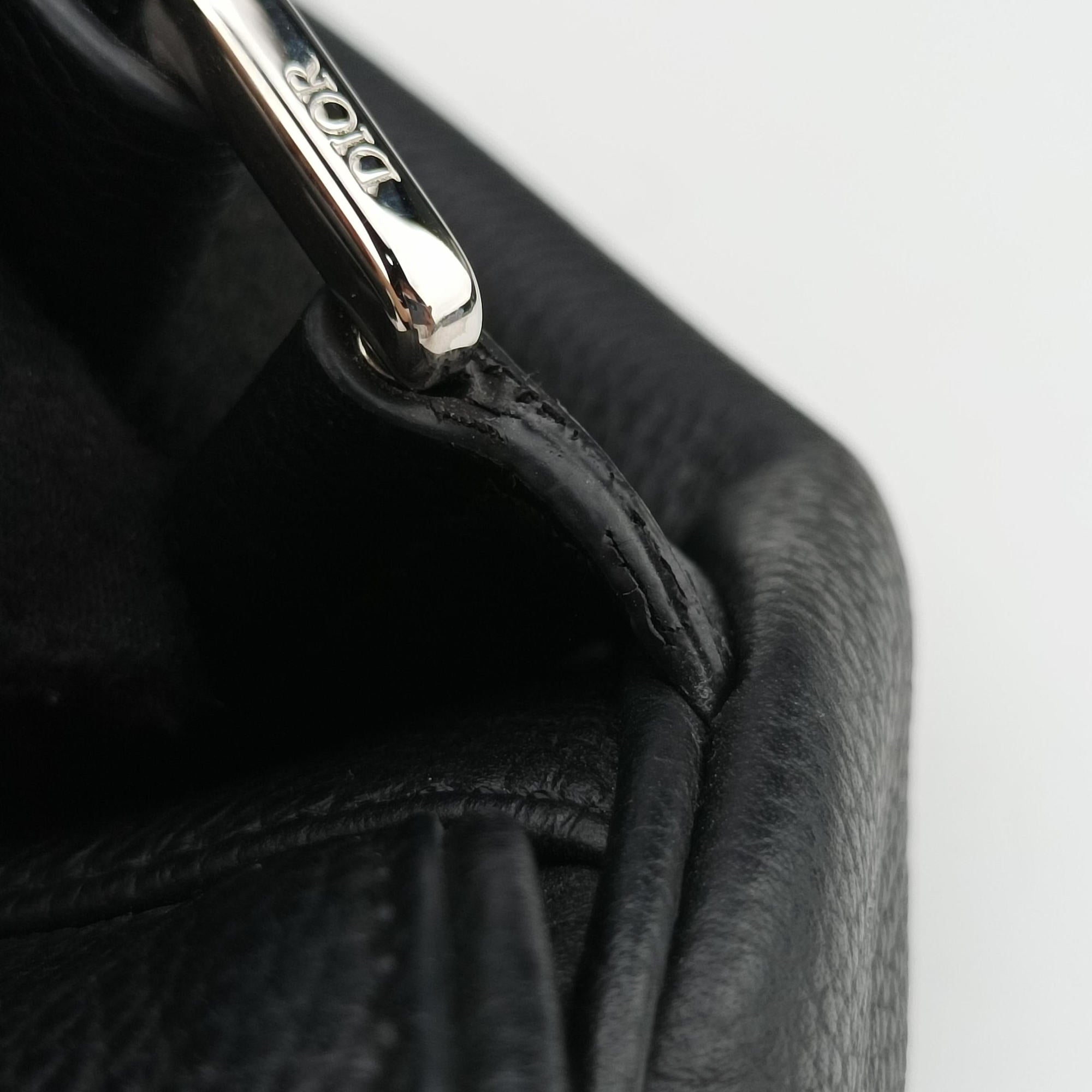 Vintage Christian Dior Saddle Black Leather  bum bag/waist bag | stylenewstar