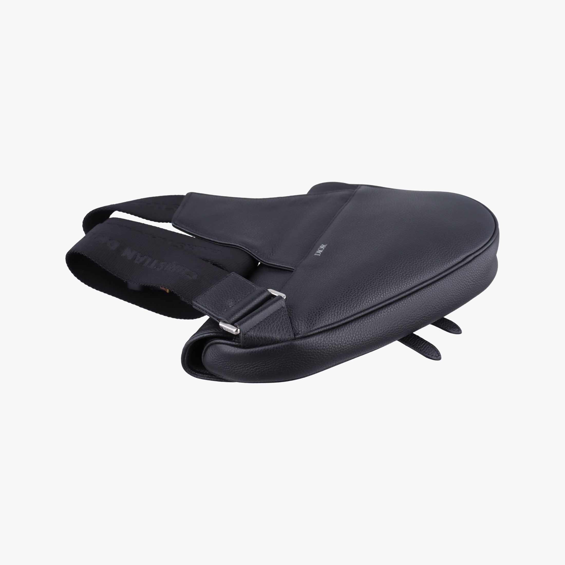 Vintage Christian Dior Saddle Black Leather  bum bag/waist bag | stylenewstar