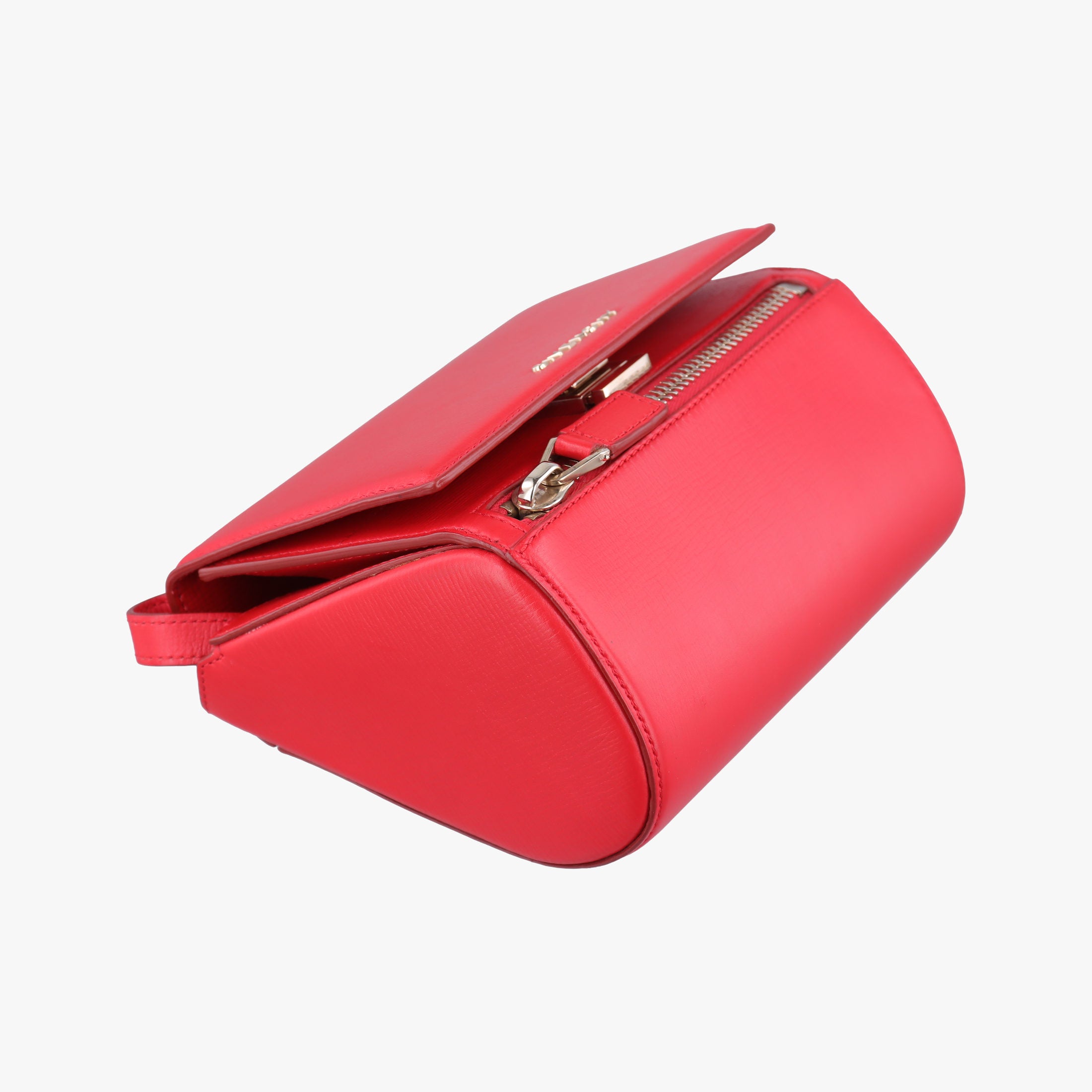 Pre-owned Givenchy Pandora Box Red Leather  shoulderbag | stylenewstar