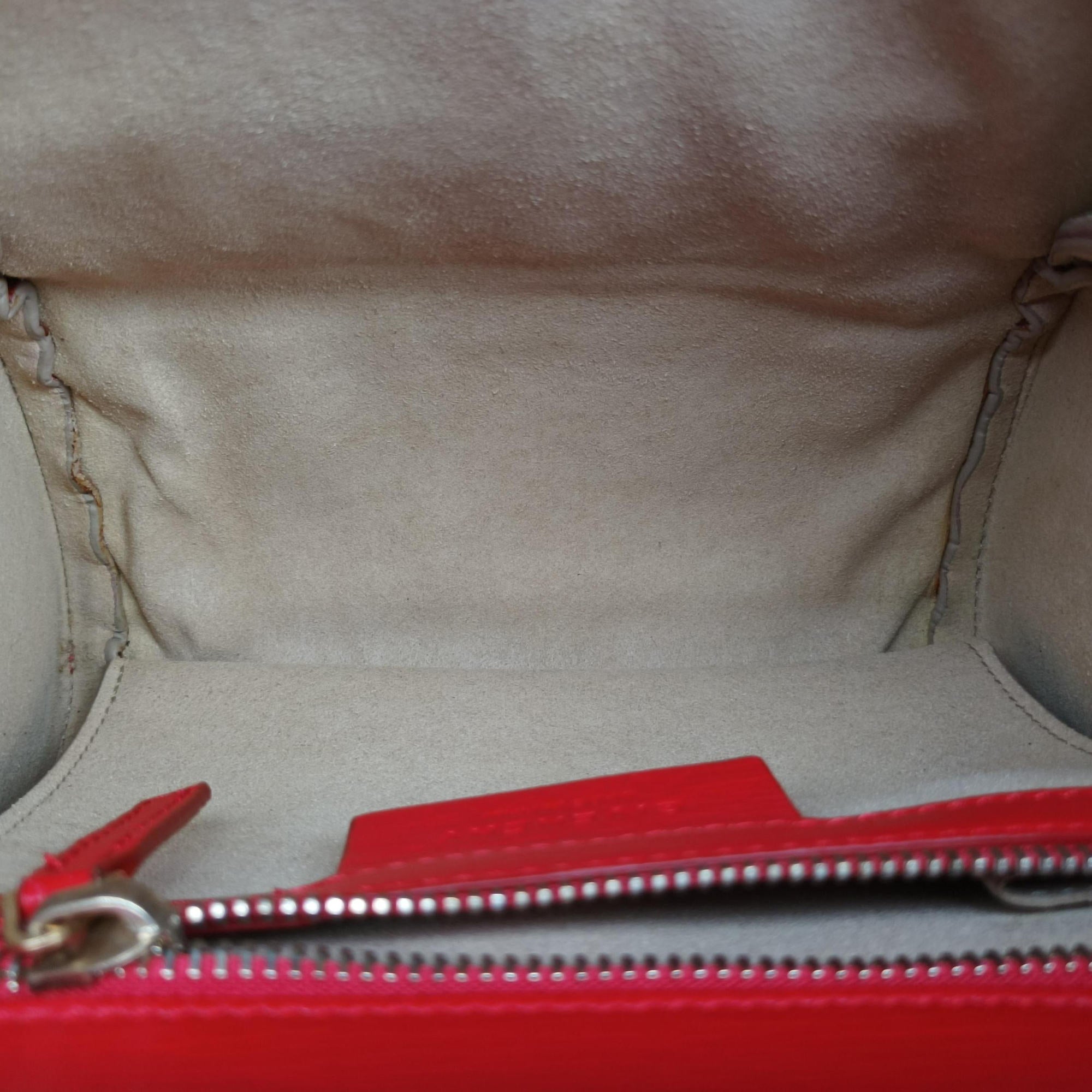 Pre-owned Givenchy Pandora Box Red Leather  shoulderbag | stylenewstar