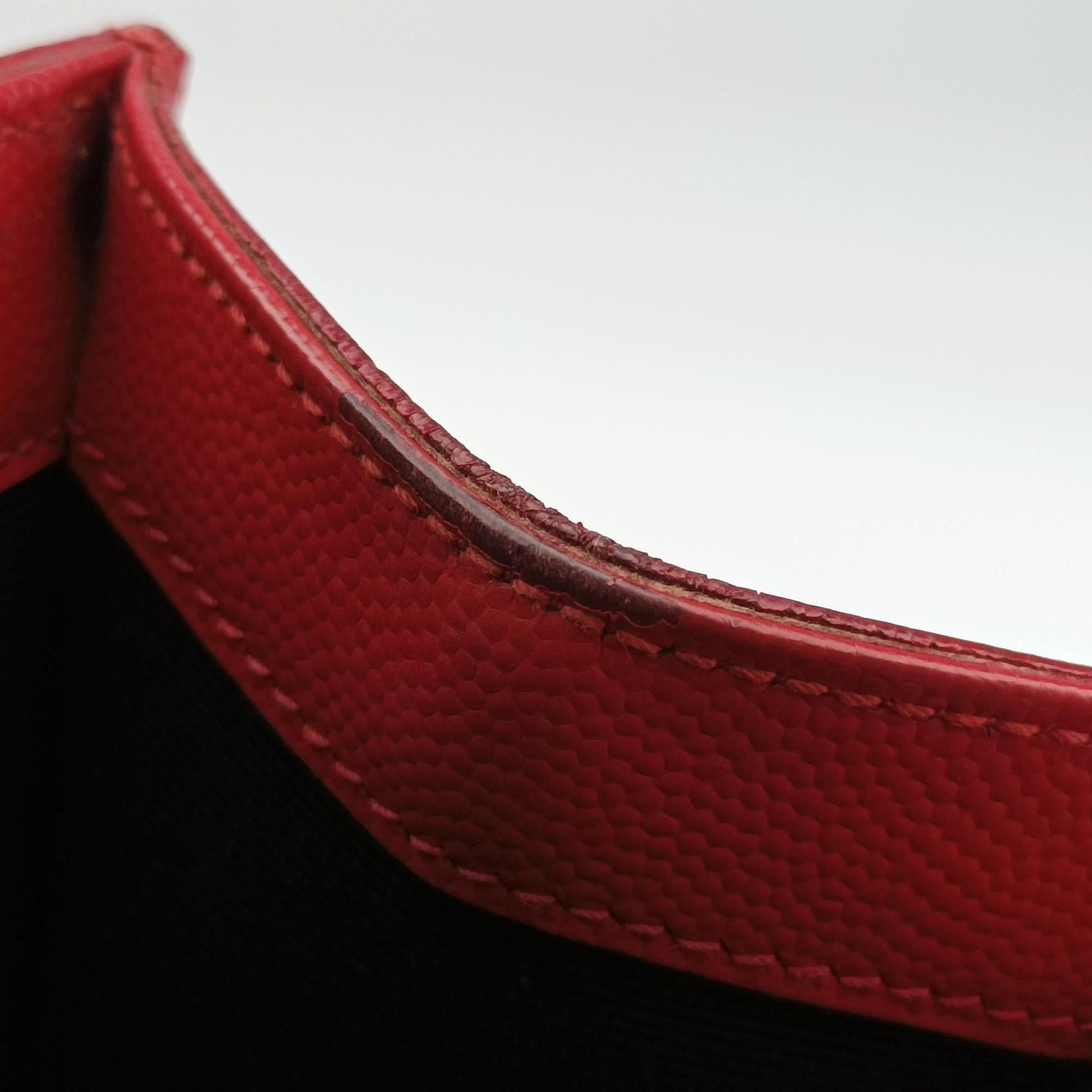 Vintage Yves Saint Laurent KATE Red Caviar leather 364021 shoulderbag | stylenewstar