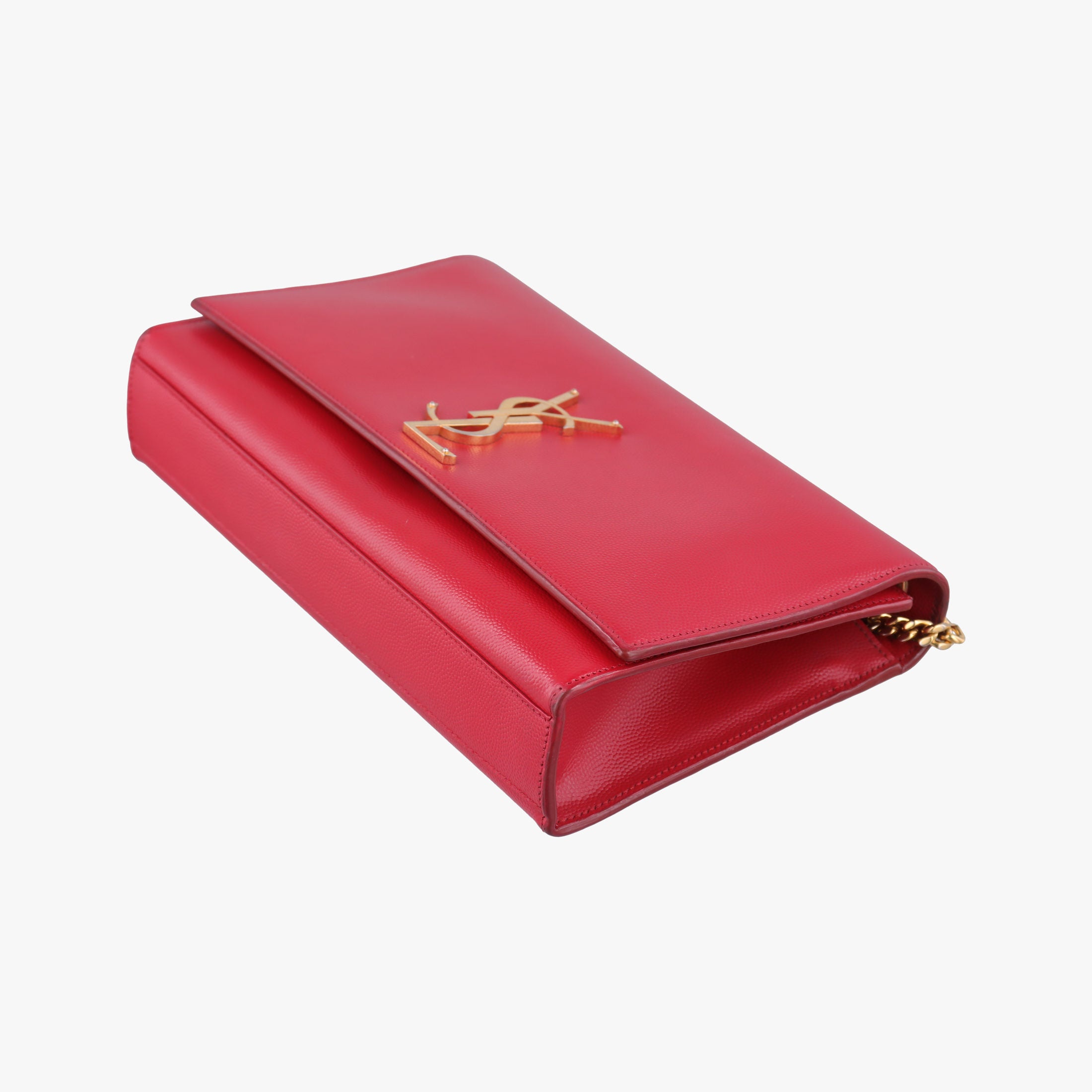 Vintage Yves Saint Laurent KATE Red Caviar leather 364021 shoulderbag | stylenewstar