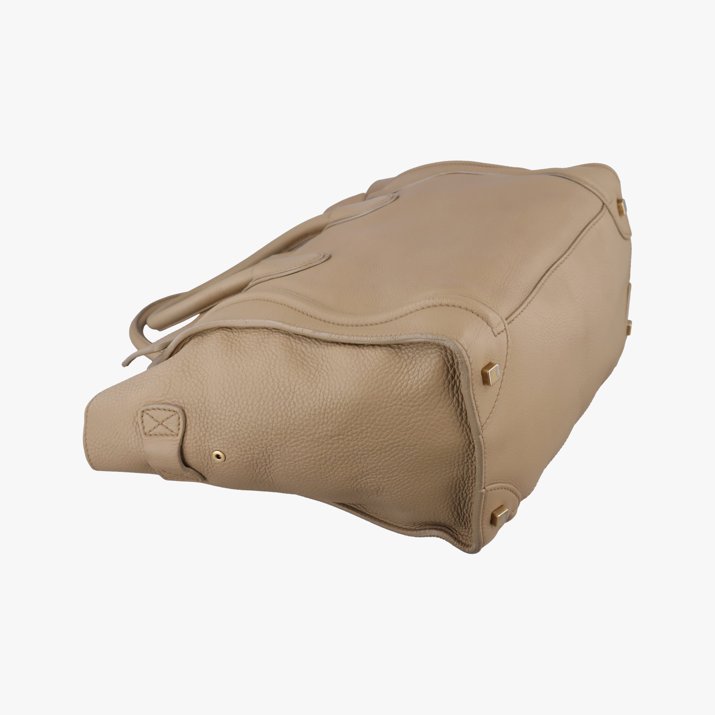 Secondhand Celine luggage mini shopper Brown Leather  handbag | stylenewstar