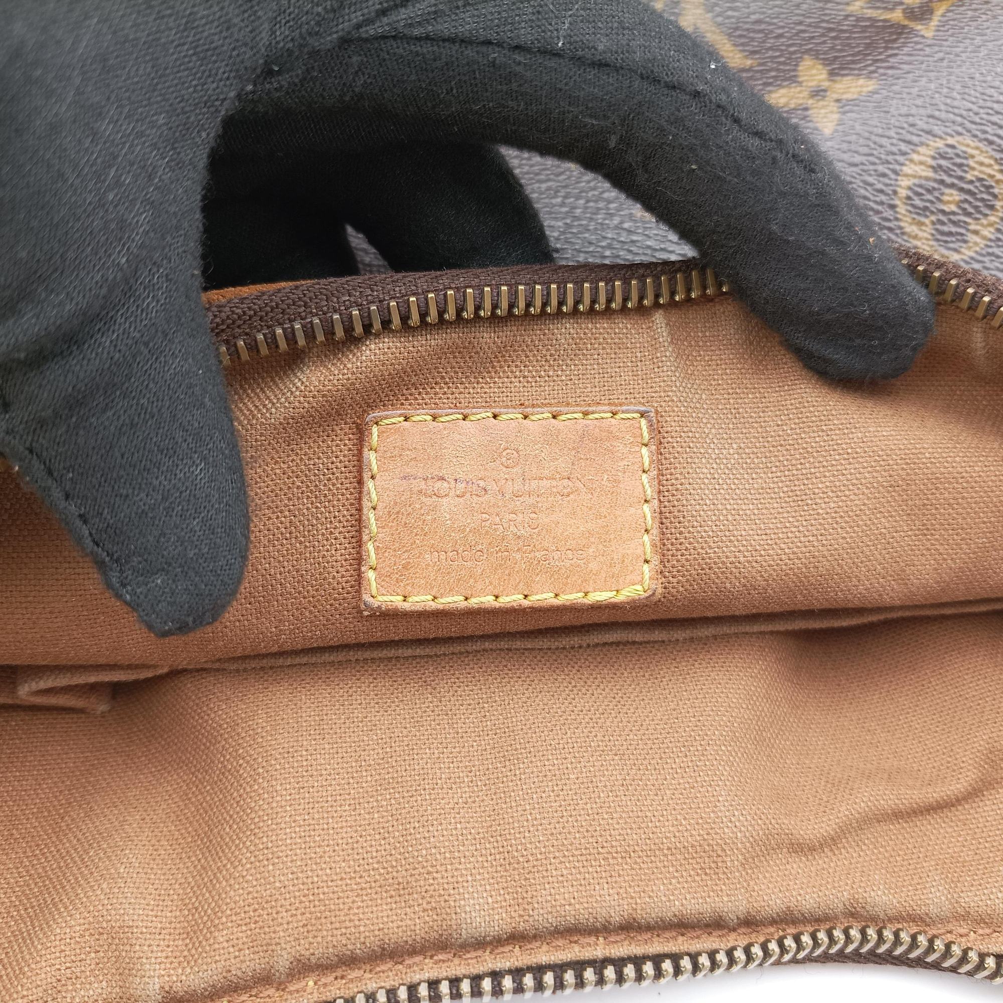 Pre-owned Louis Vuitton TULUM GM Brown Monogram Canvas M40075 shoulderbag | stylenewstar