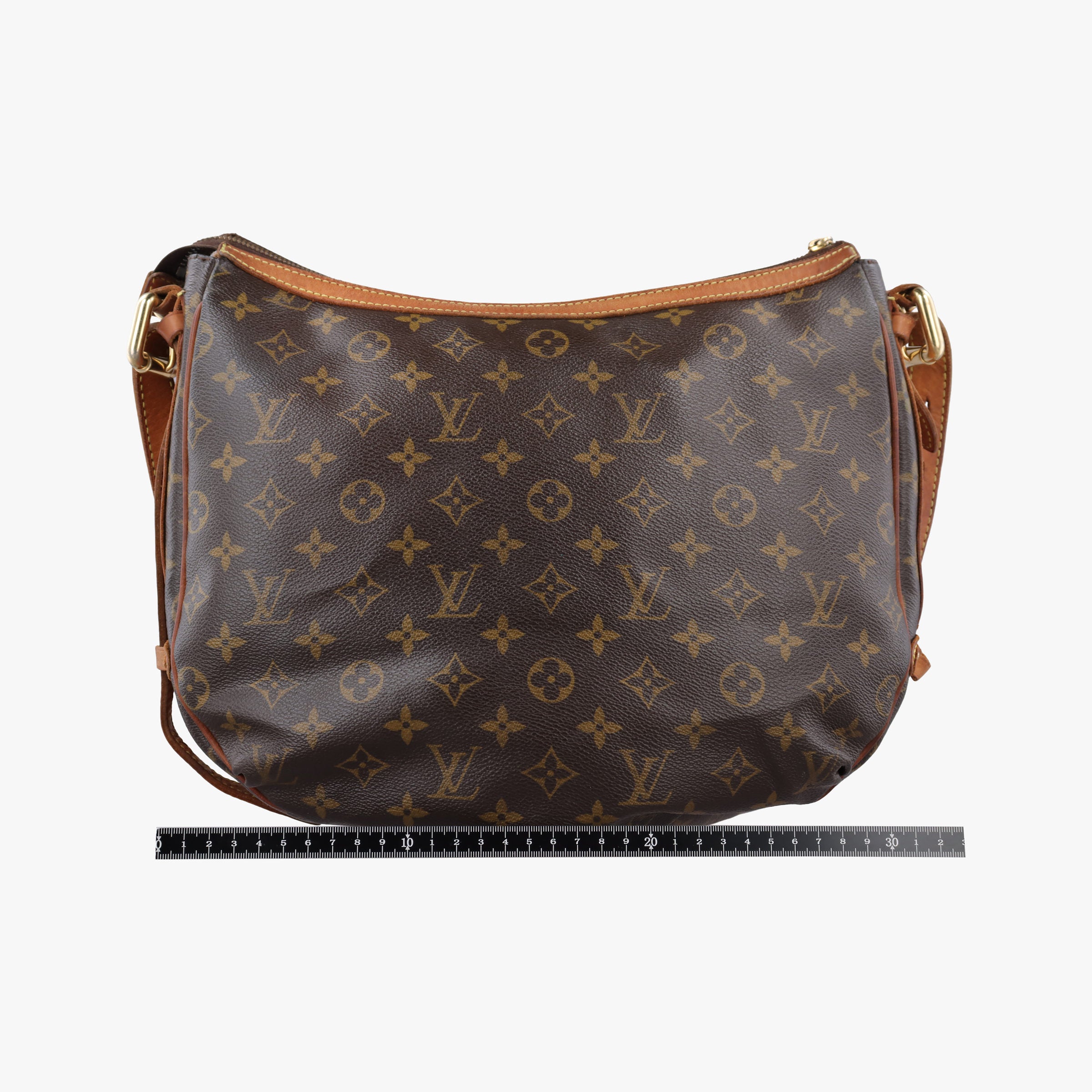 Pre-owned Louis Vuitton TULUM GM Brown Monogram Canvas M40075 shoulderbag | stylenewstar