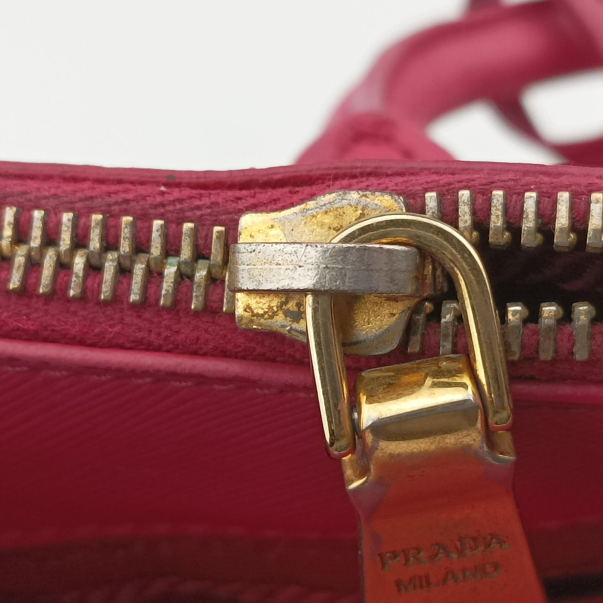 Pre-owned Prada Galleria Rose SAFFIANO Leather BN1786 shoulderbag | stylenewstar
