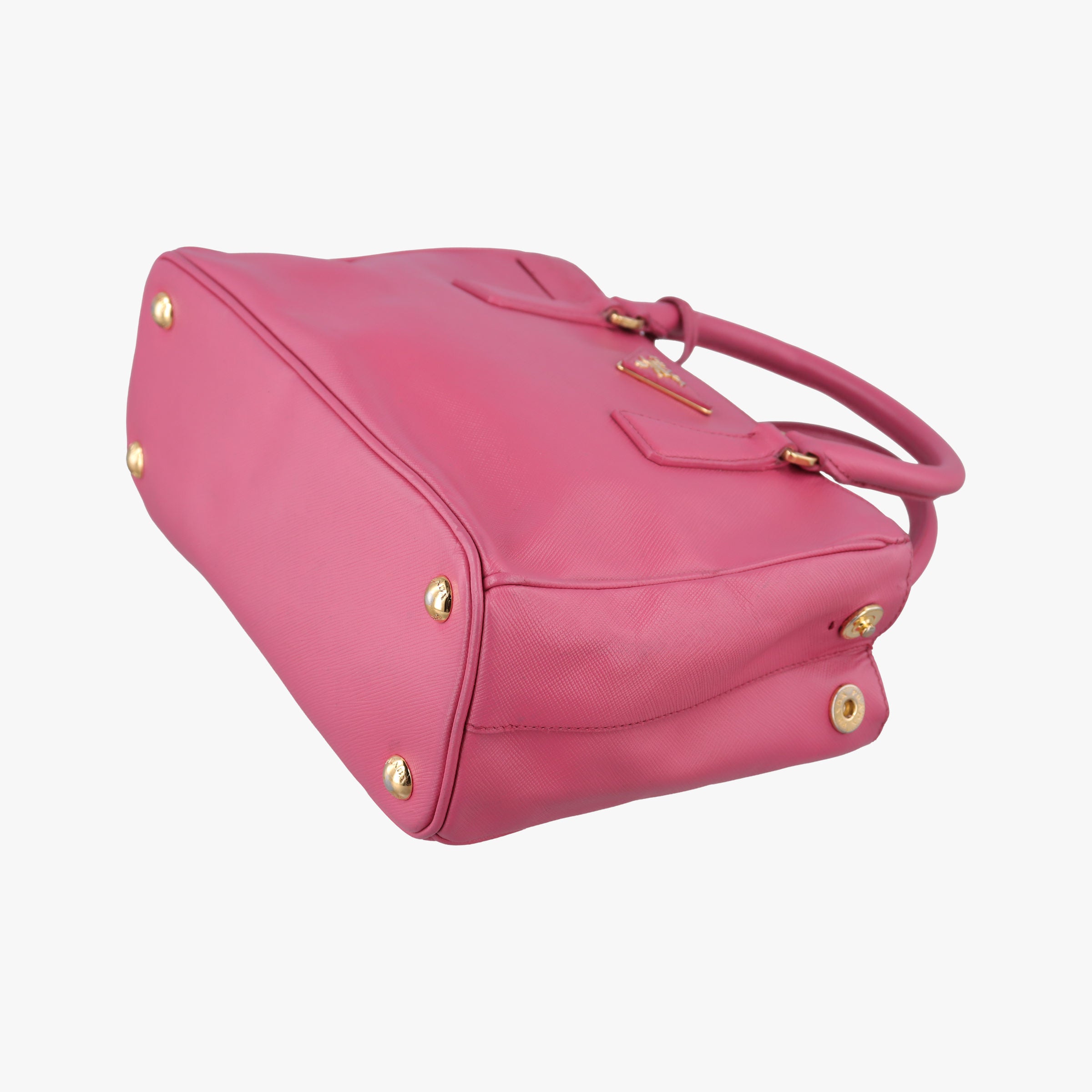 Pre-owned Prada Galleria Rose SAFFIANO Leather BN1786 shoulderbag | stylenewstar