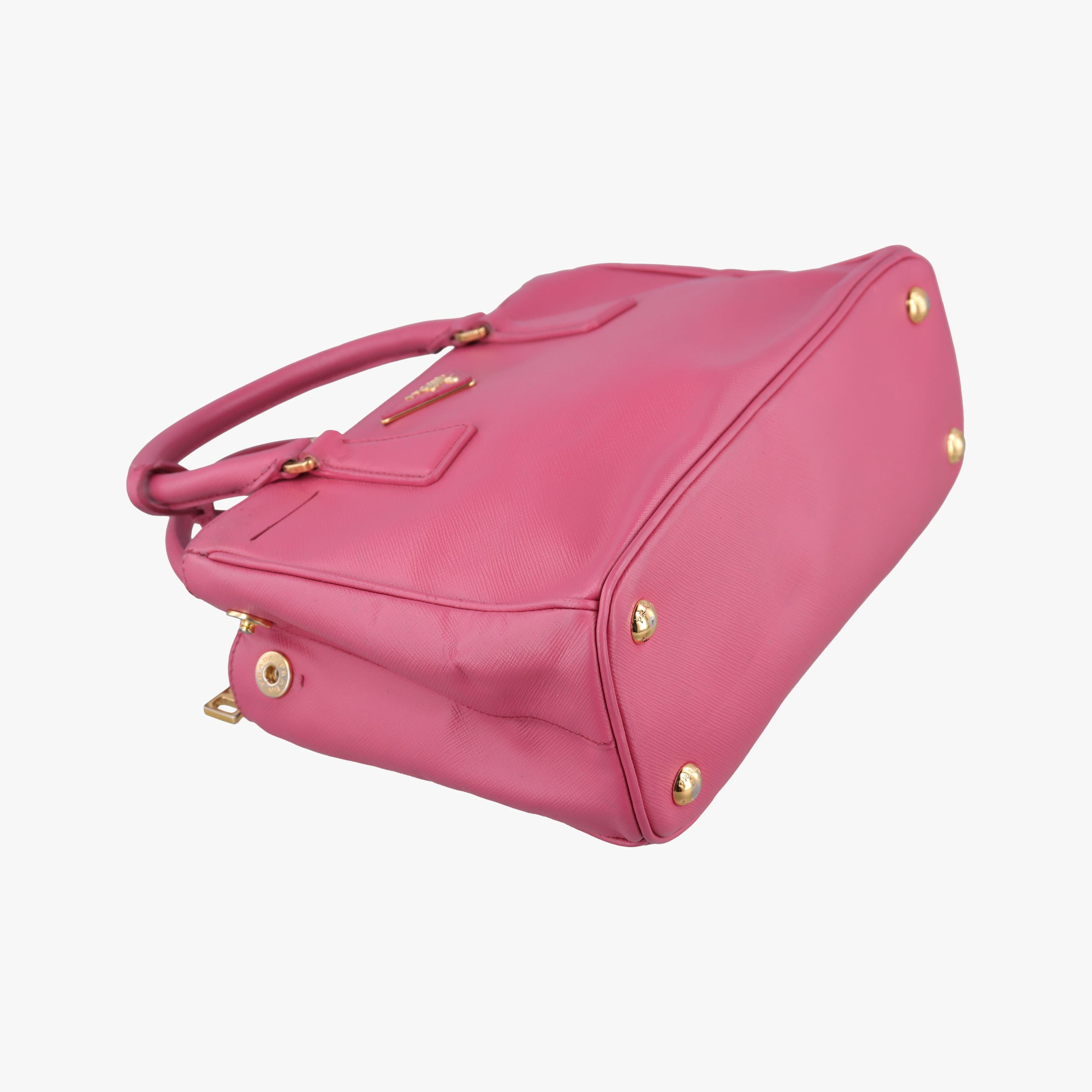 Pre-owned Prada Galleria Rose SAFFIANO Leather BN1786 shoulderbag | stylenewstar