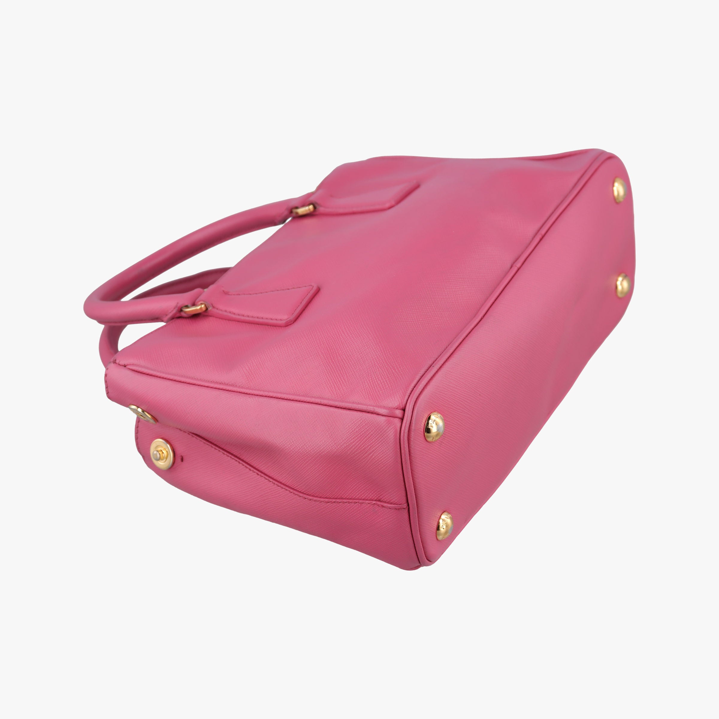 Pre-owned Prada Galleria Rose SAFFIANO Leather BN1786 shoulderbag | stylenewstar