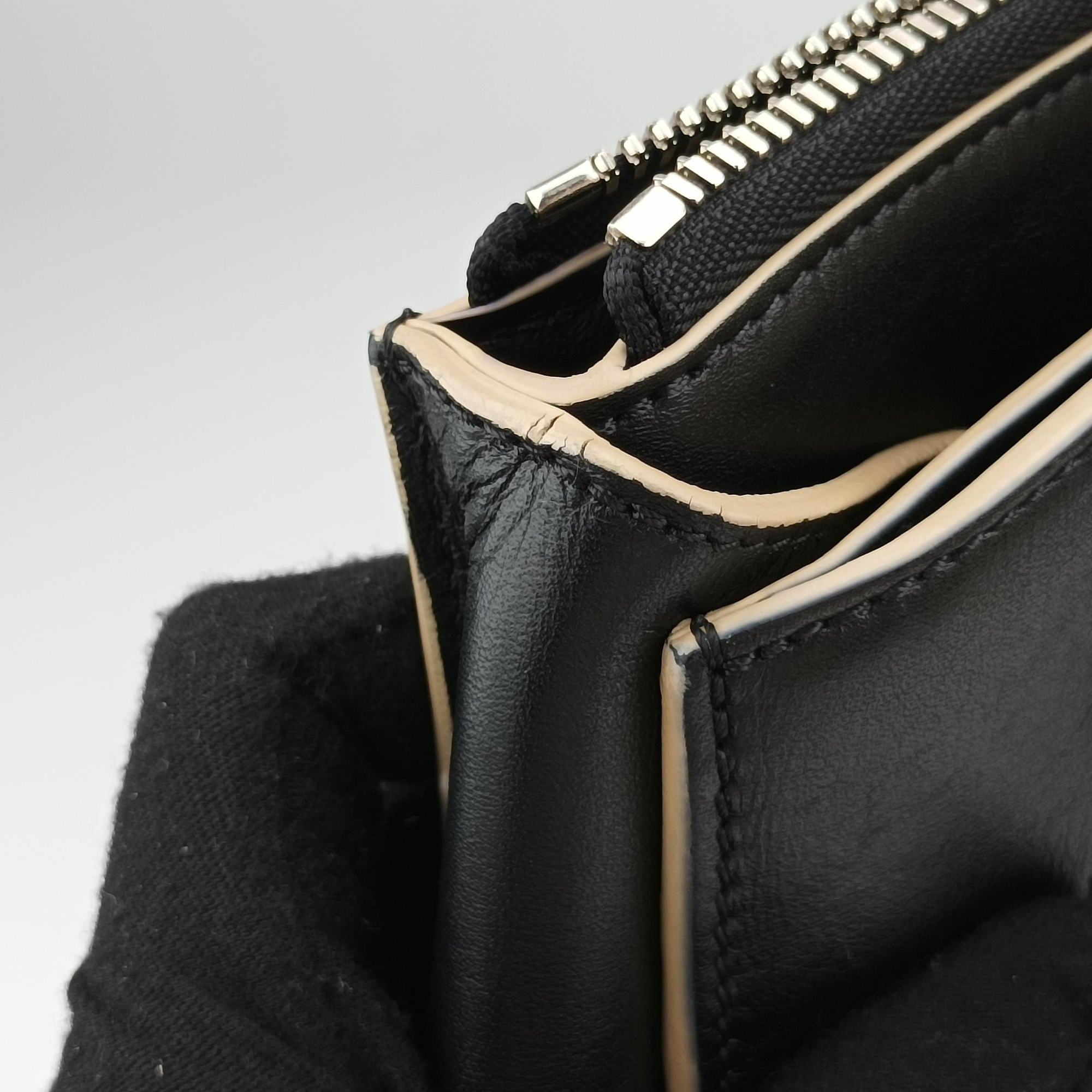 Pre-owned Louis Vuitton World Tour City Steamer MM  Black×multicolor Leather M43080 shoulderbag | stylenewstar