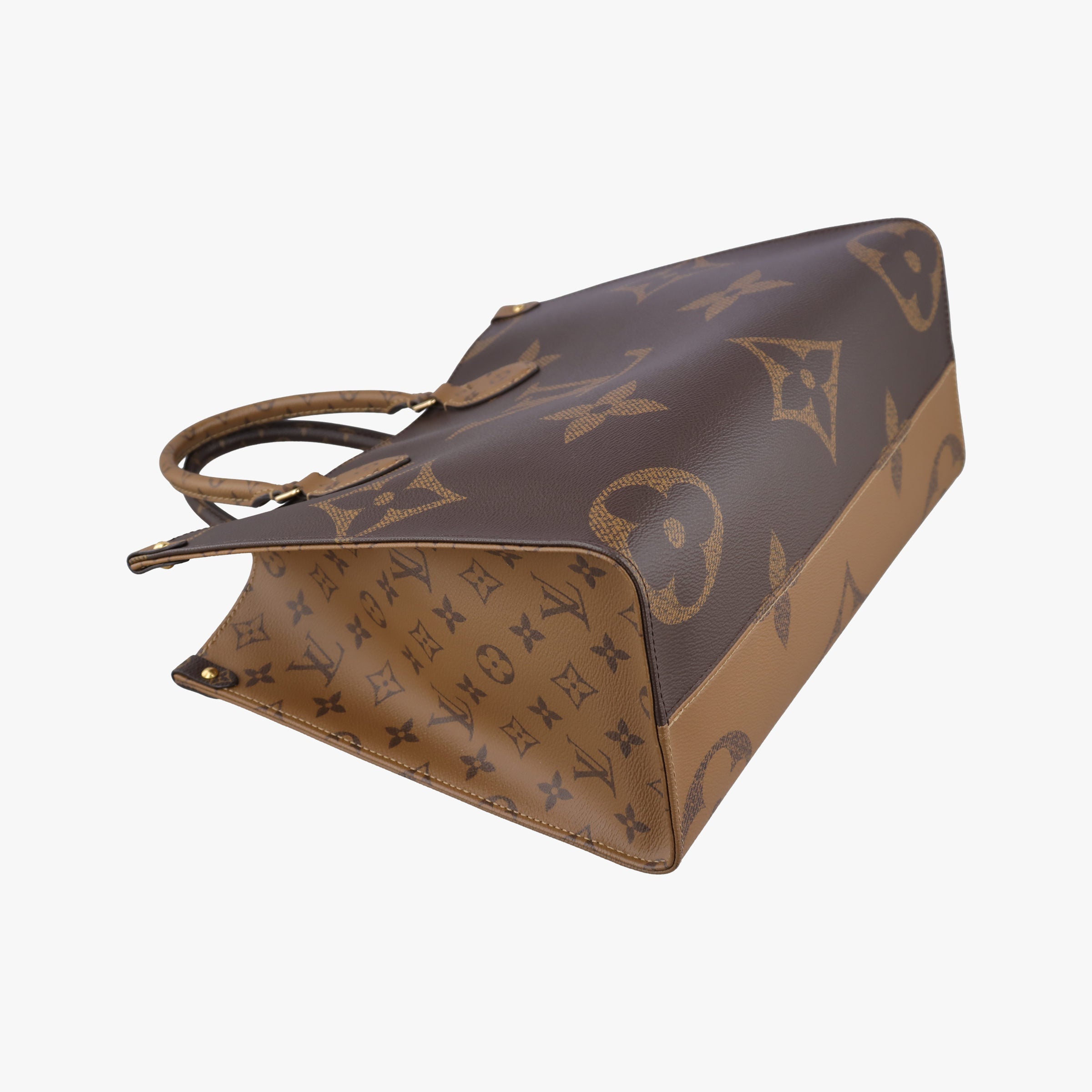 Pre-owned Louis Vuitton On the Go MM Monogram/Brown Monogram Canvas M45321 shoulderbag | stylenewstar