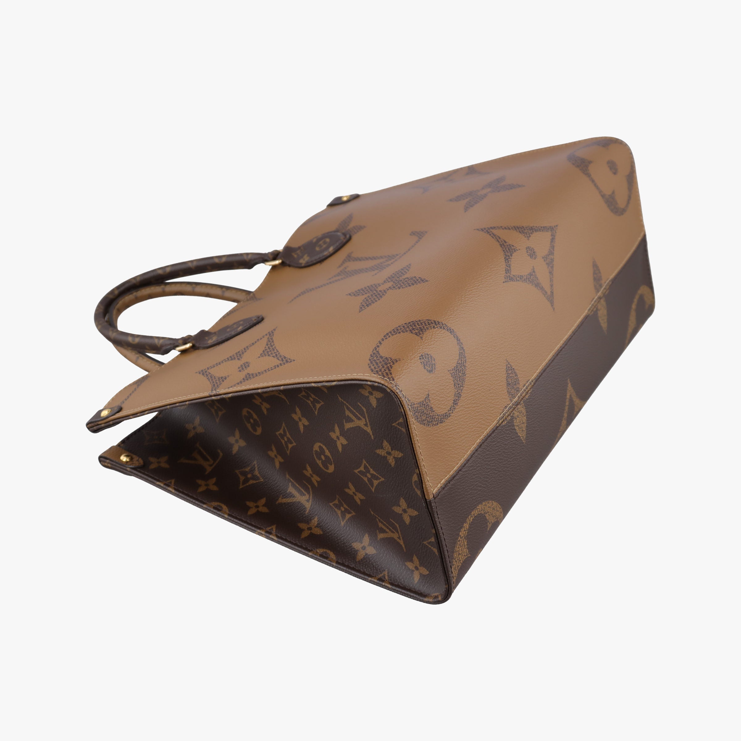 Pre-owned Louis Vuitton On the Go MM Monogram/Brown Monogram Canvas M45321 shoulderbag | stylenewstar