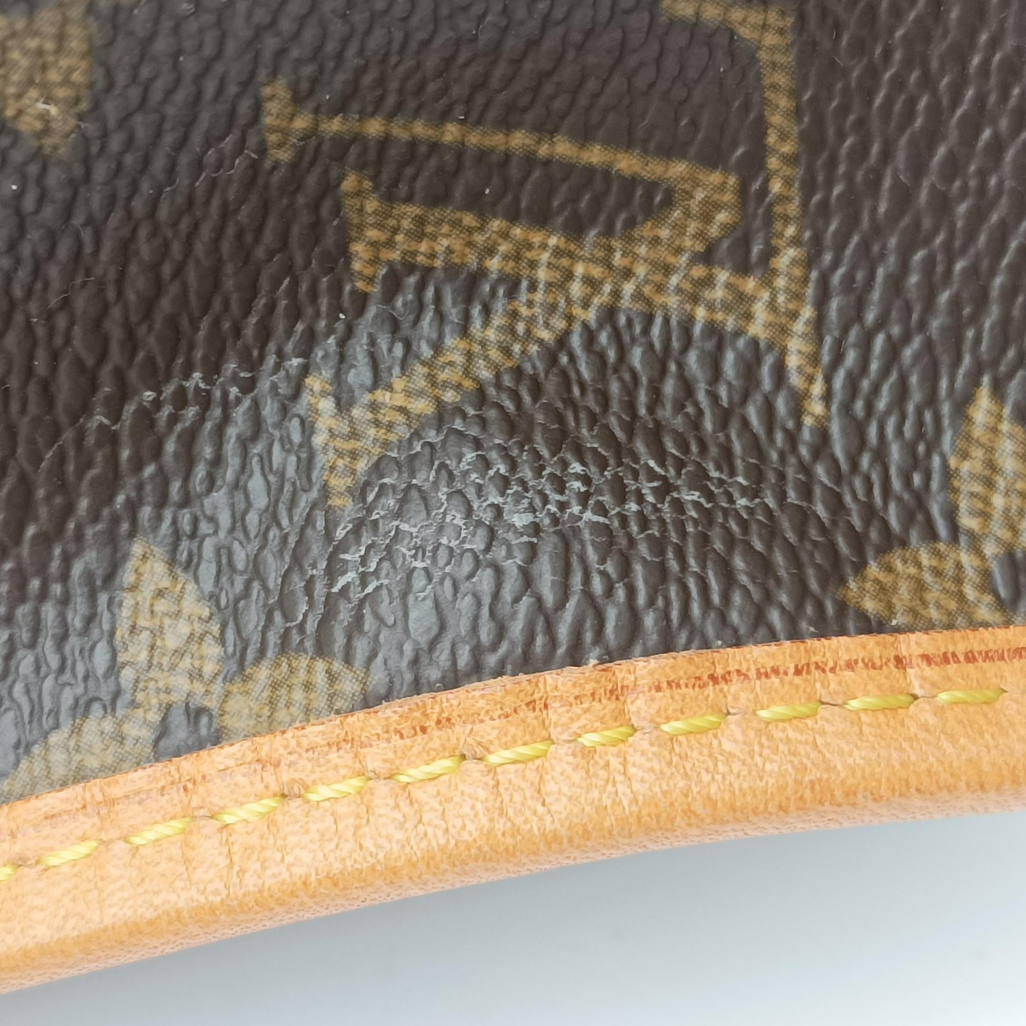 Vintage Louis Vuitton Popincourt Brown Monogram Canvas M40007 handbag | stylenewstar