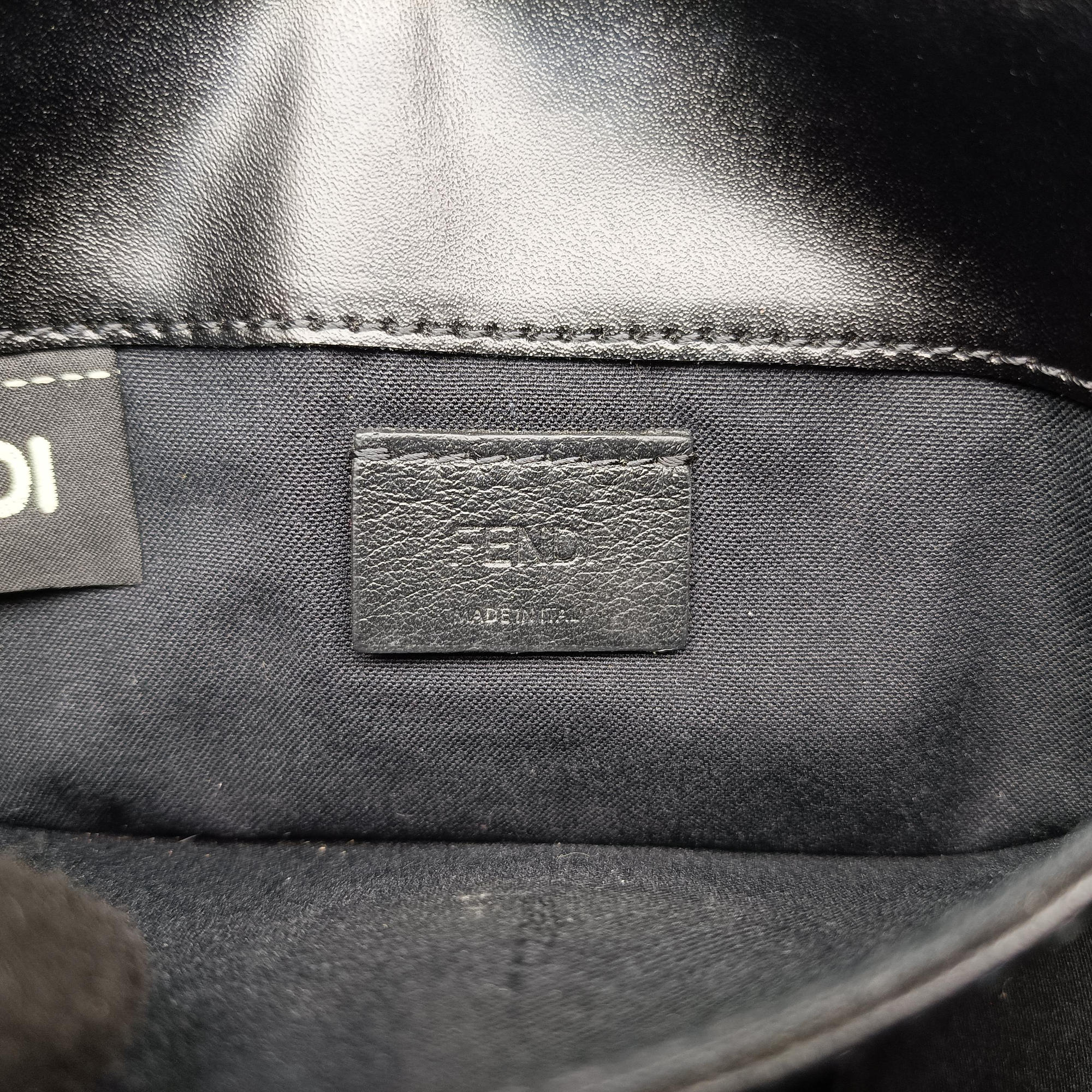 Vintage Fendi Monster Eyes Tube Black×multicolor Leather 8M0346 shoulderbag | stylenewstar