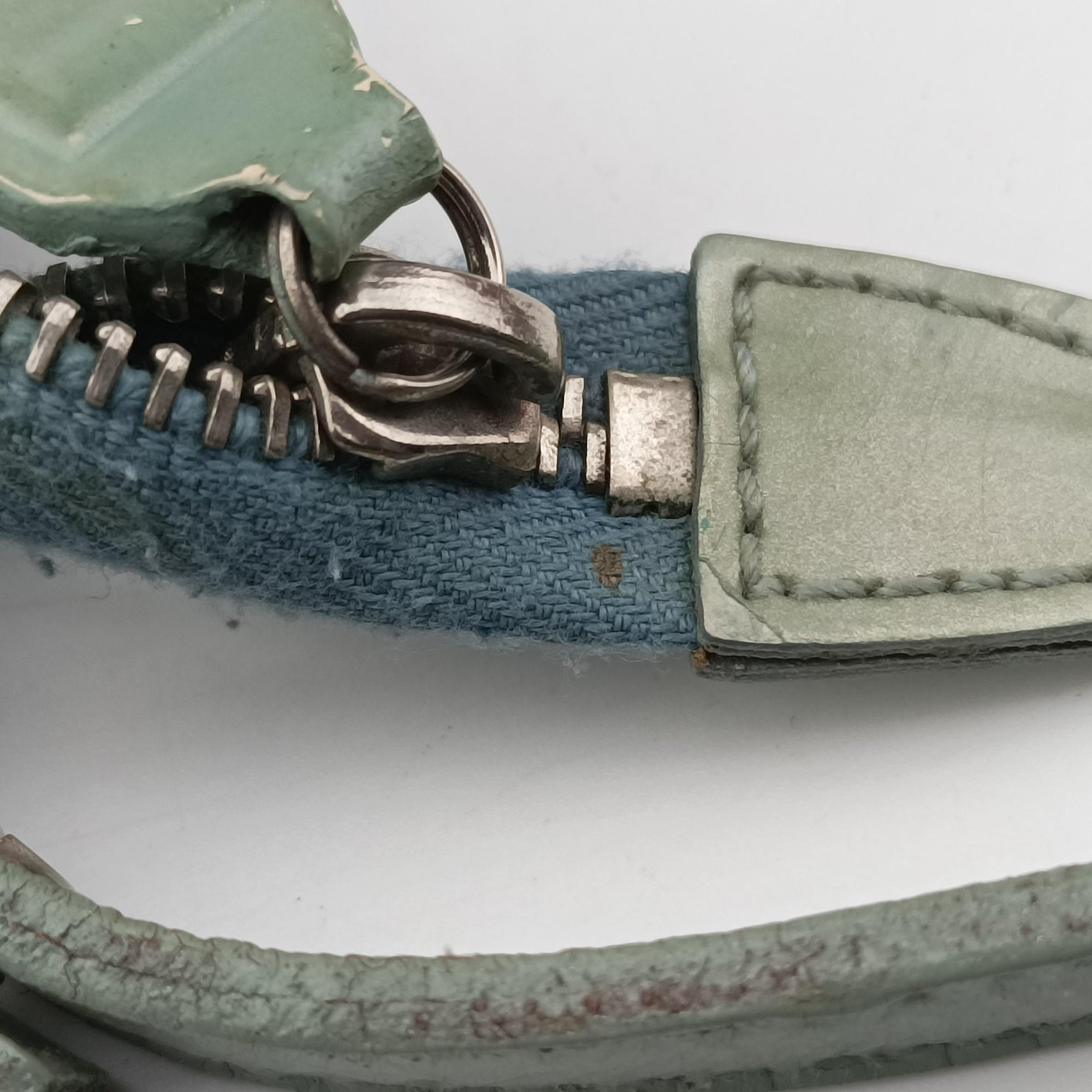 Pre-owned Christian Dior Saddle Green Lizard-Embossed Leather  handbag | stylenewstar