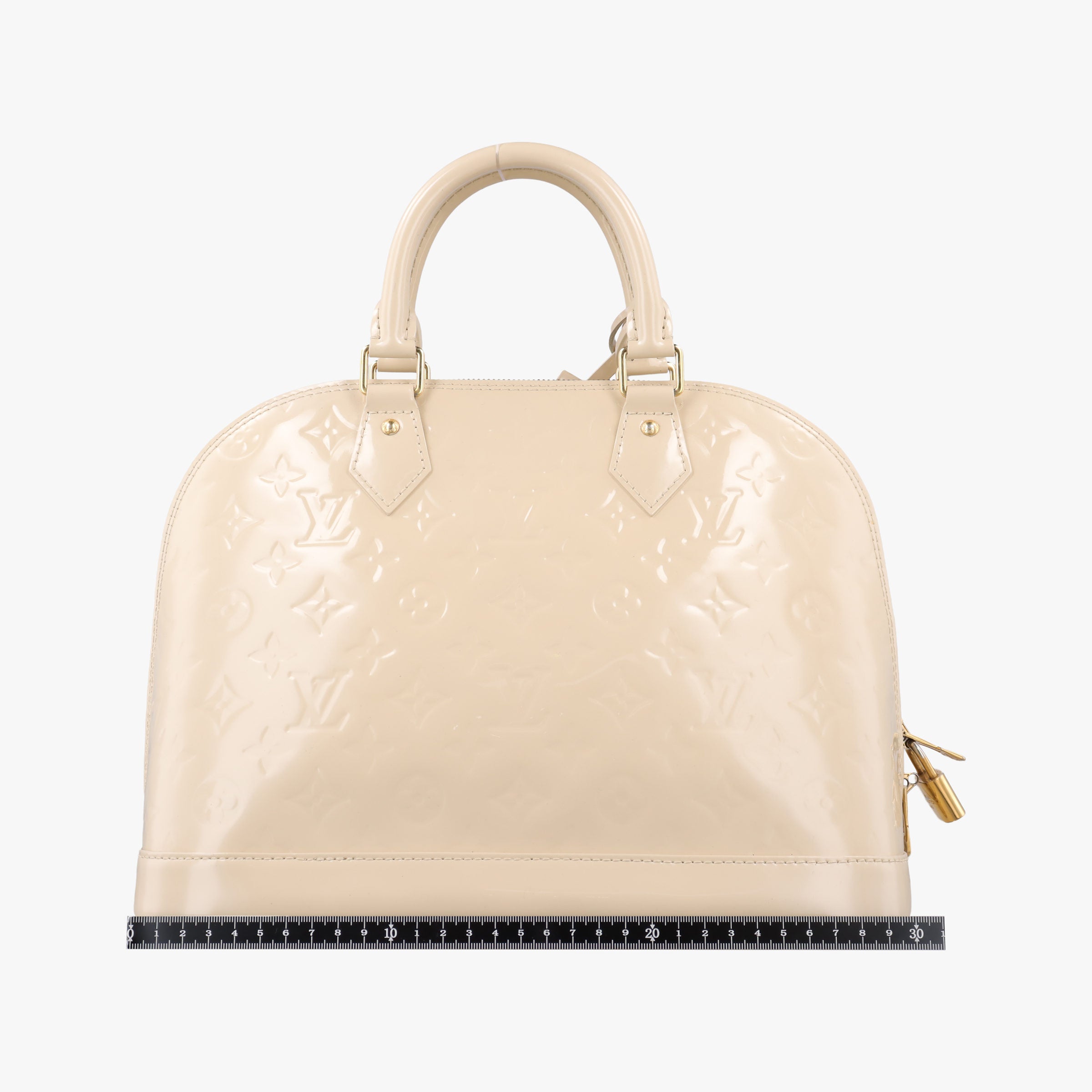Secondhand Louis Vuitton Alma PM Dune Vernis M90101 handbag | stylenewstar